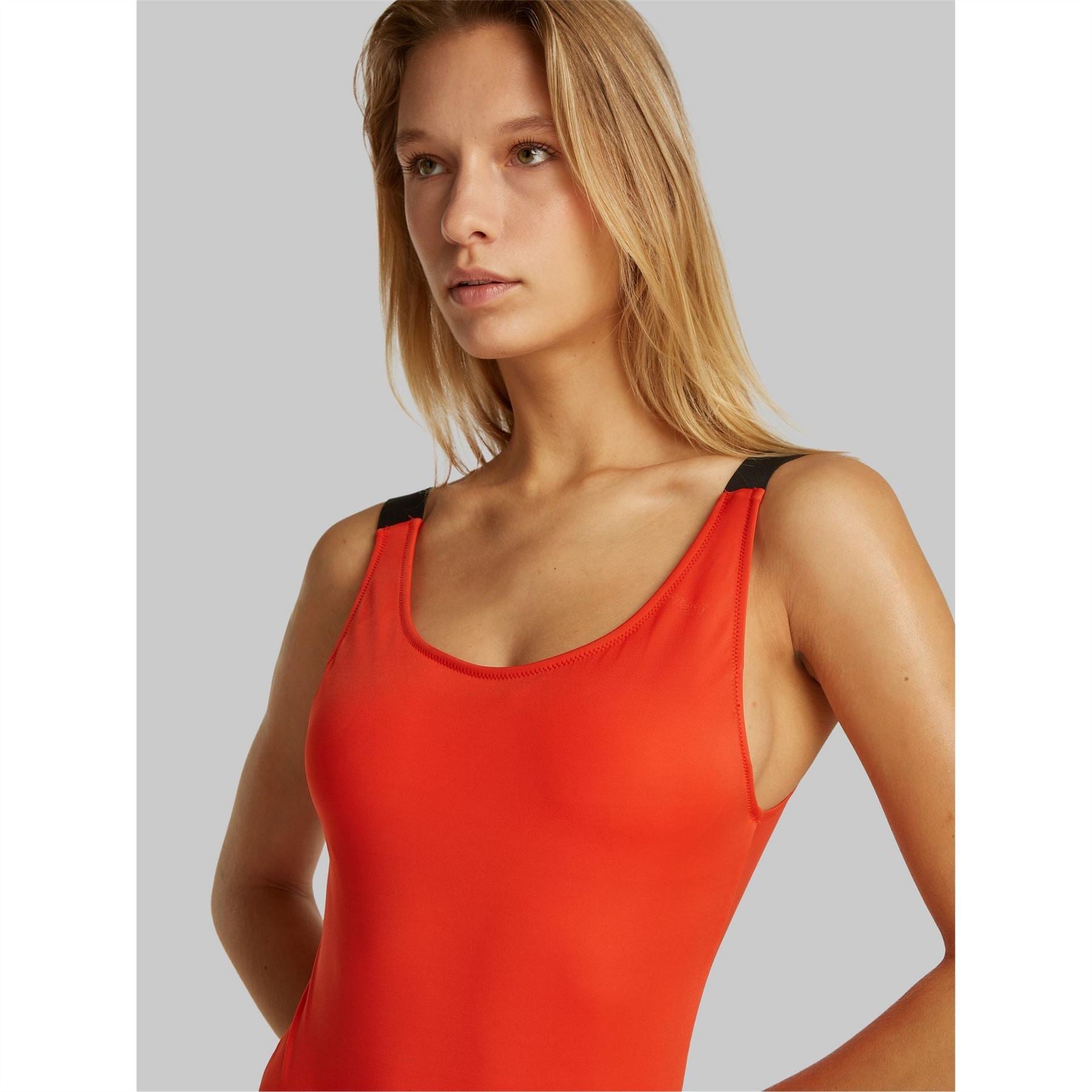 Calvin Klein Back One Piece Swimsuit