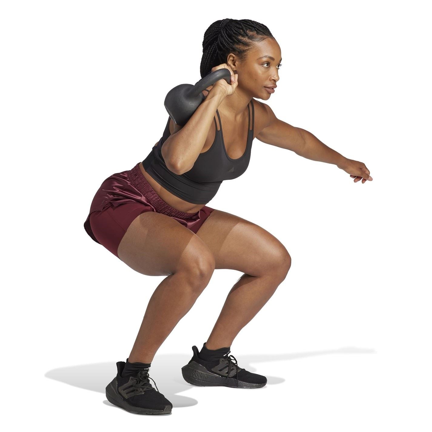 adidas Womens Power Aeroready 2 In 1 Shorts