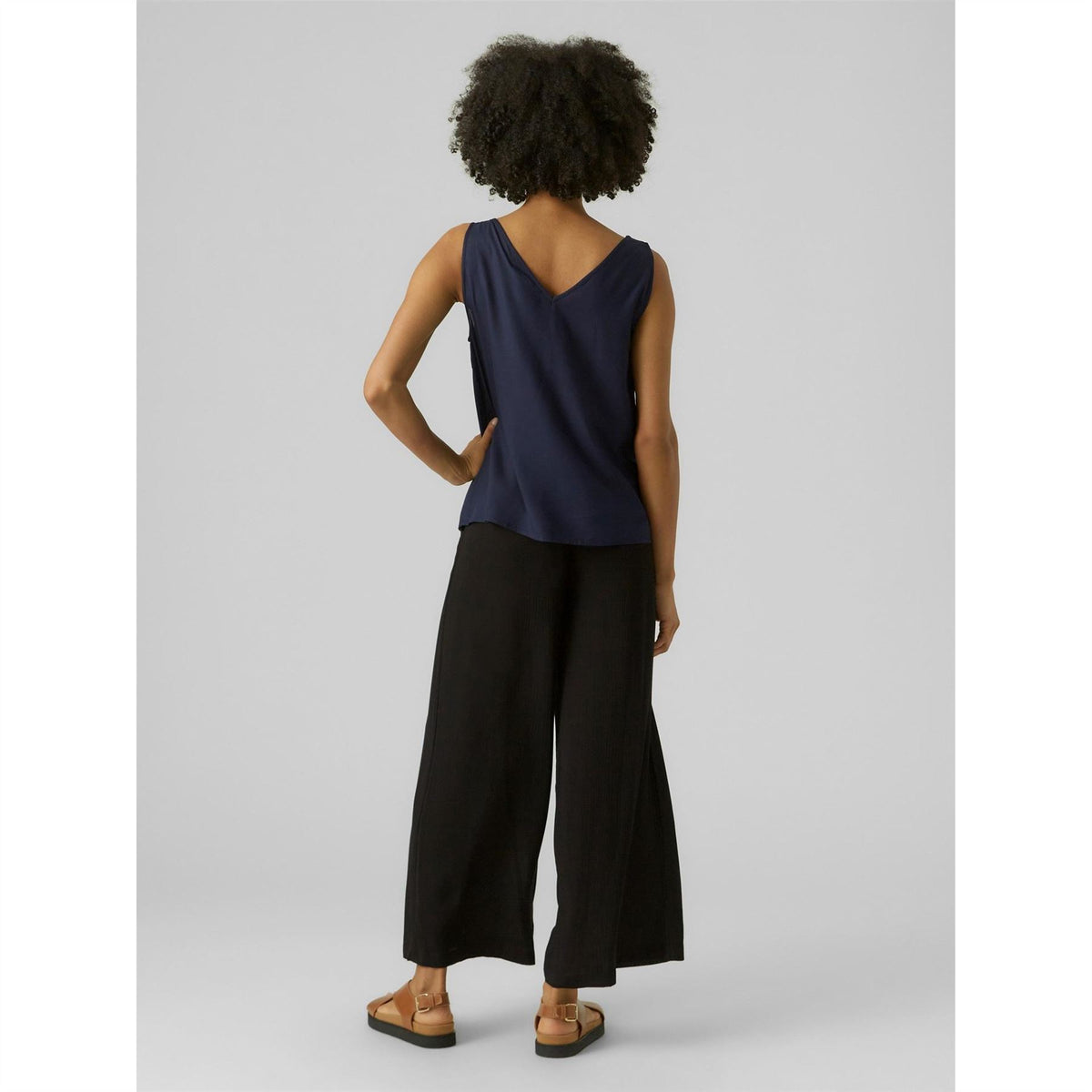 Vero Moda V-Neck Short Sleeve Regular Fit Blouse