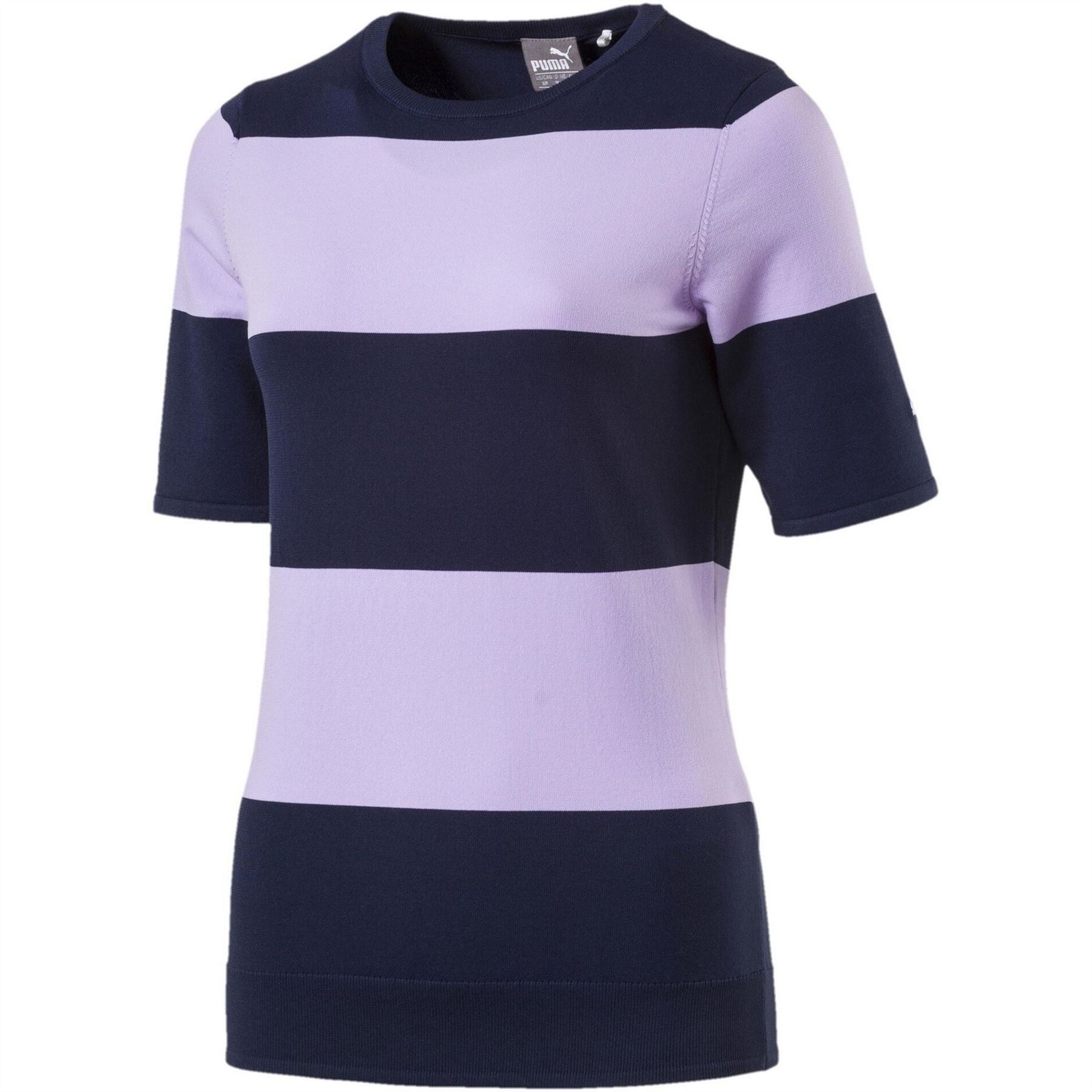 Puma Womens Golf Short Sleeve Sweater