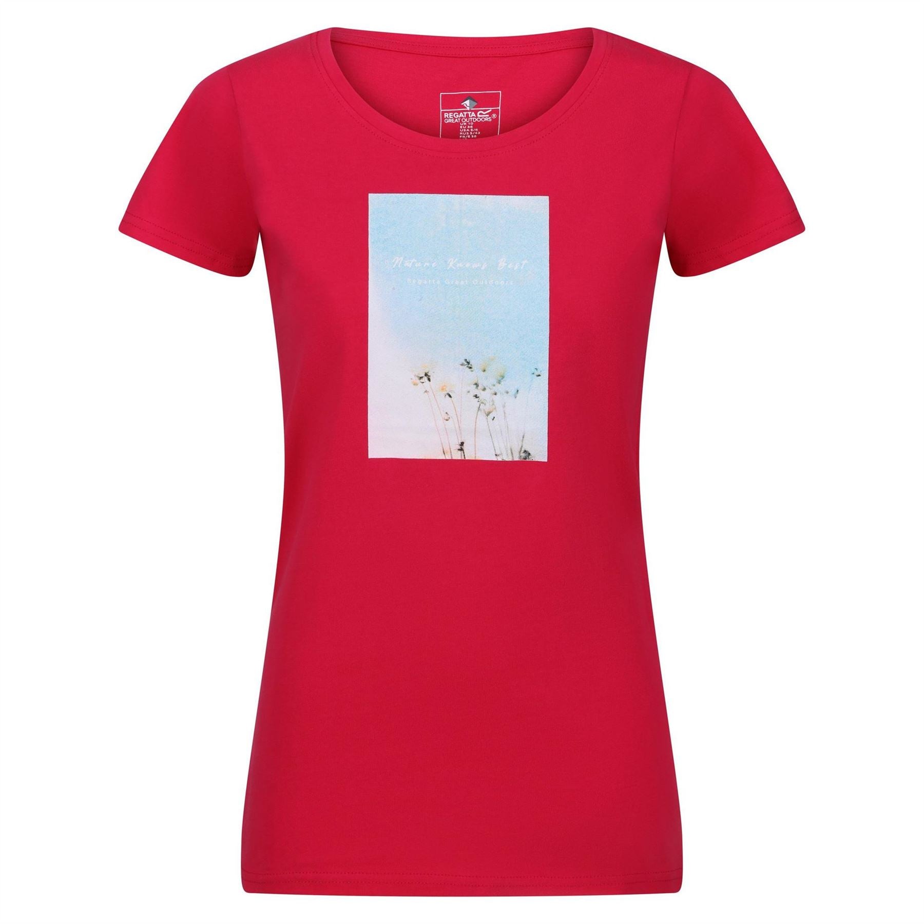 Regatta Regular Fit Scoop Neck T-Shirt