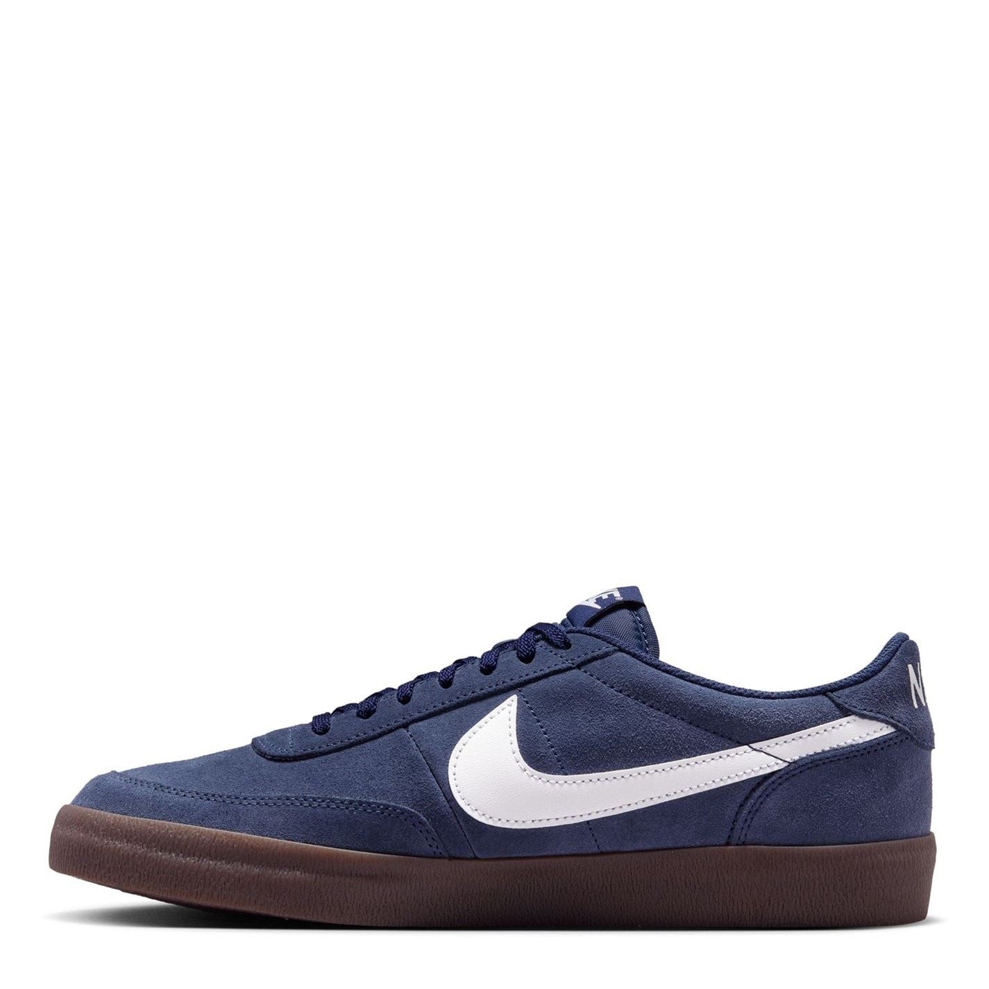 Nike Leather Low Top Flat Heel Sneakers