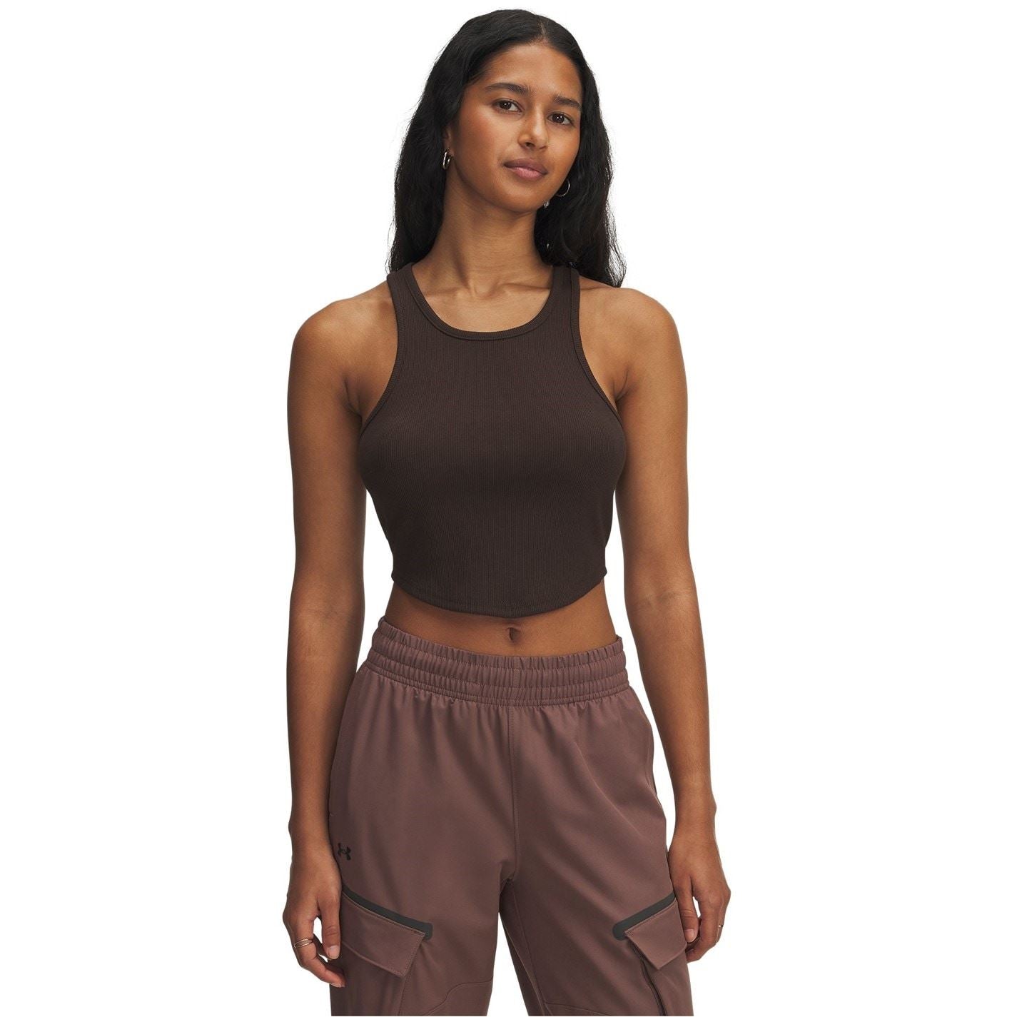 Under Armour UA Rival Scoop Neck Cropped Tank