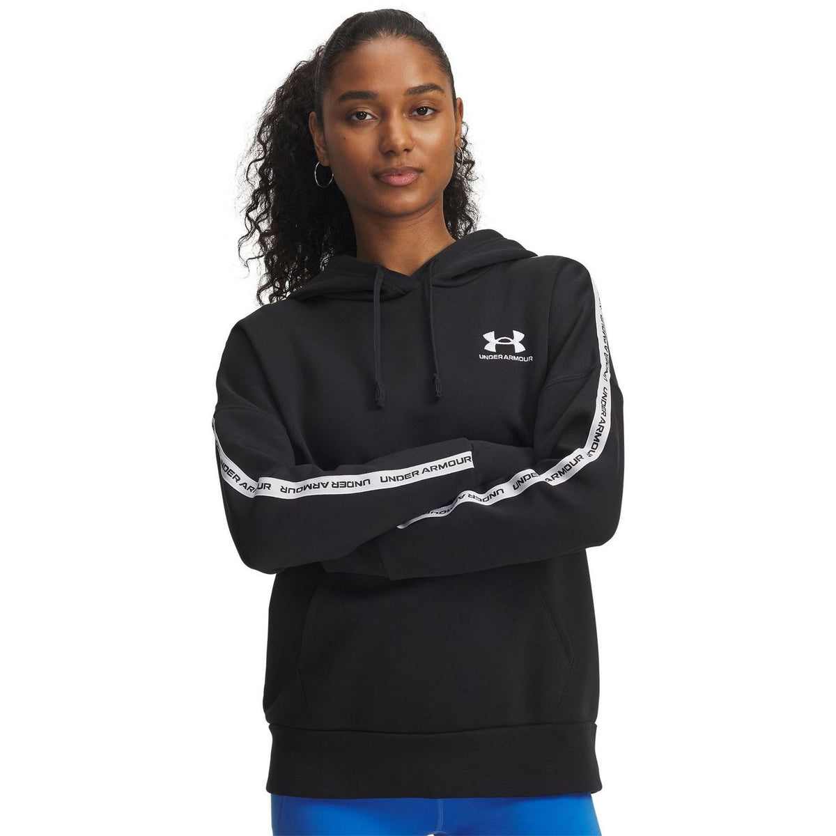 Under Armour Icon Fleece Taped Performance Hoodie