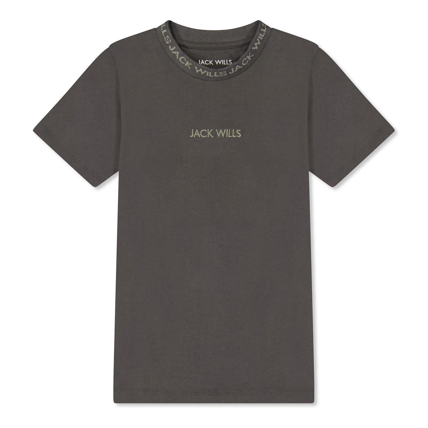 Jack Wills Jacquard Regular Fit T Shirt