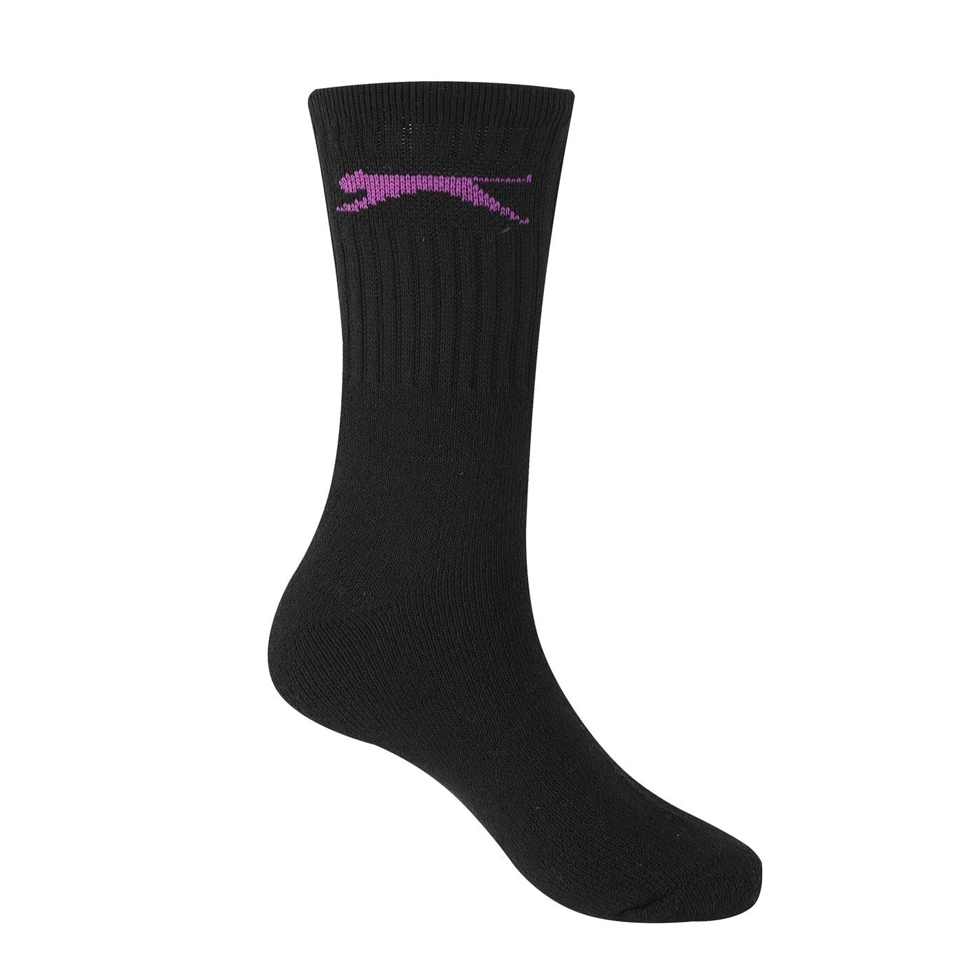 Slazenger 5 Pack Crew Socks Ladies