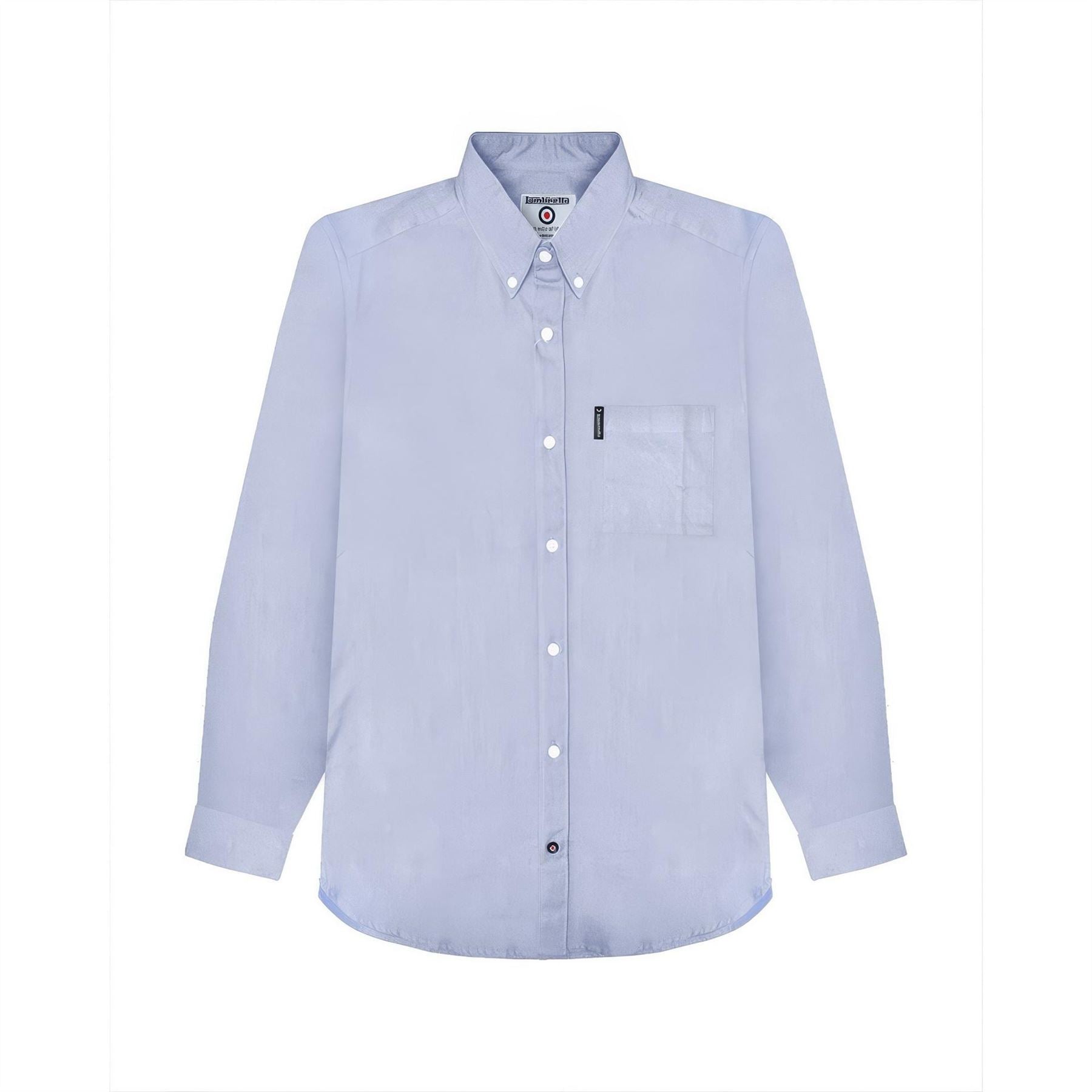 Lambretta Long Sleeve Regular Fit Oxford Shirt