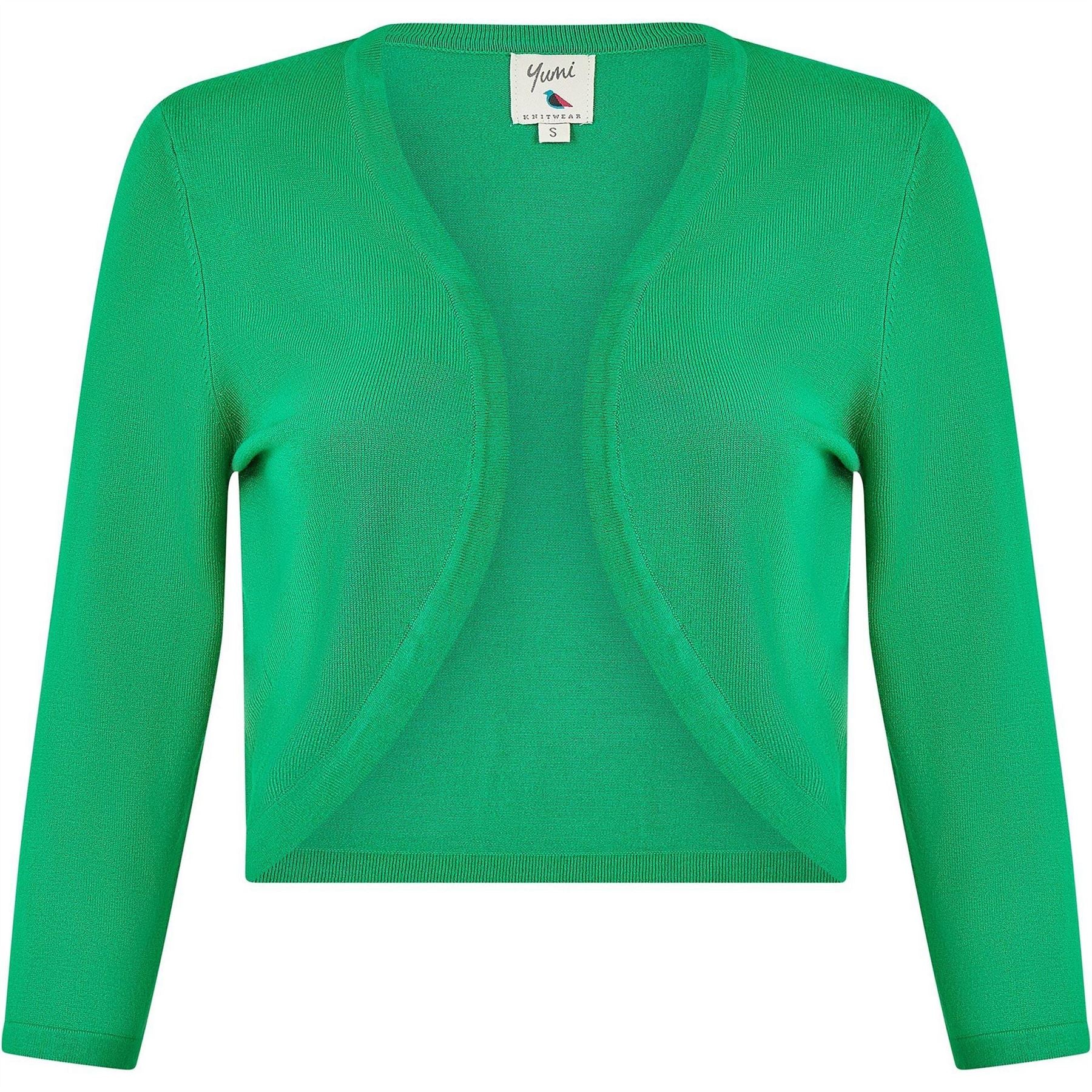 Yumi Knitted Curve Bolero