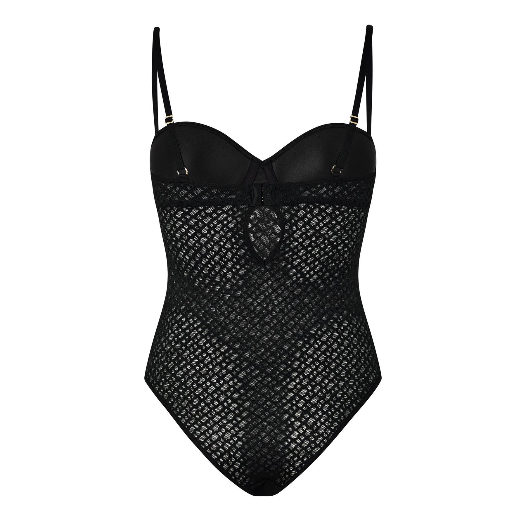 Boss B Lace Design Bodysuit