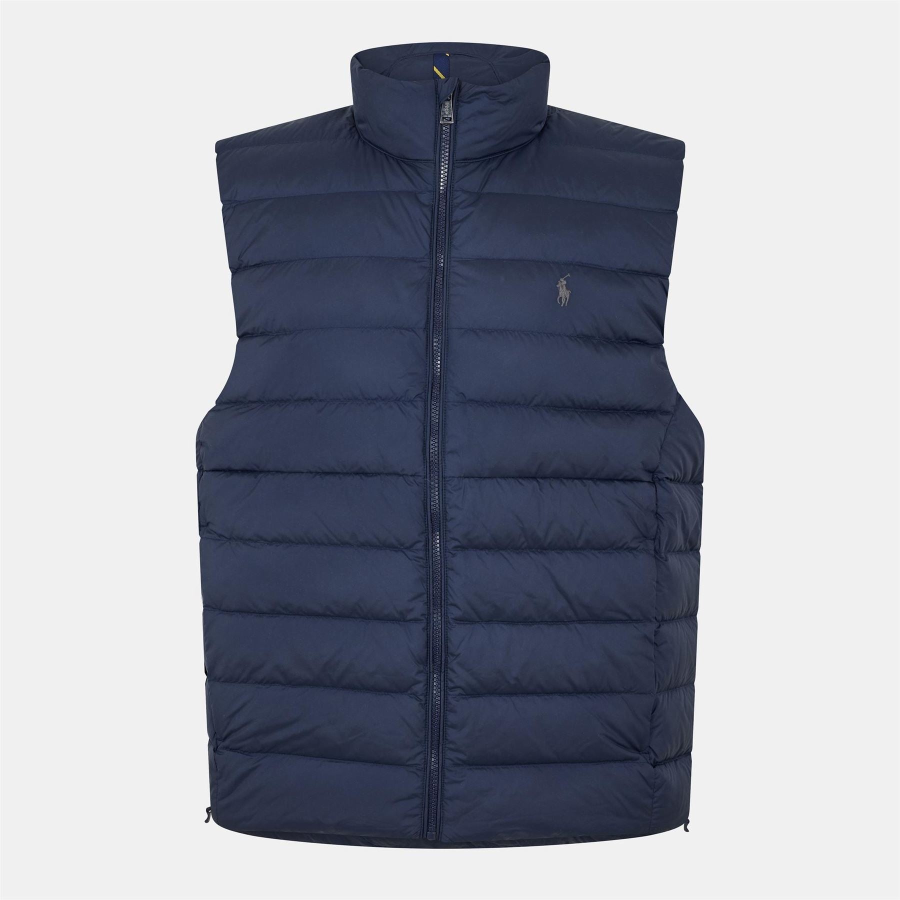 Polo Ralph Lauren Colden Solid Patterned Puffer Coat with Zipped Pocket