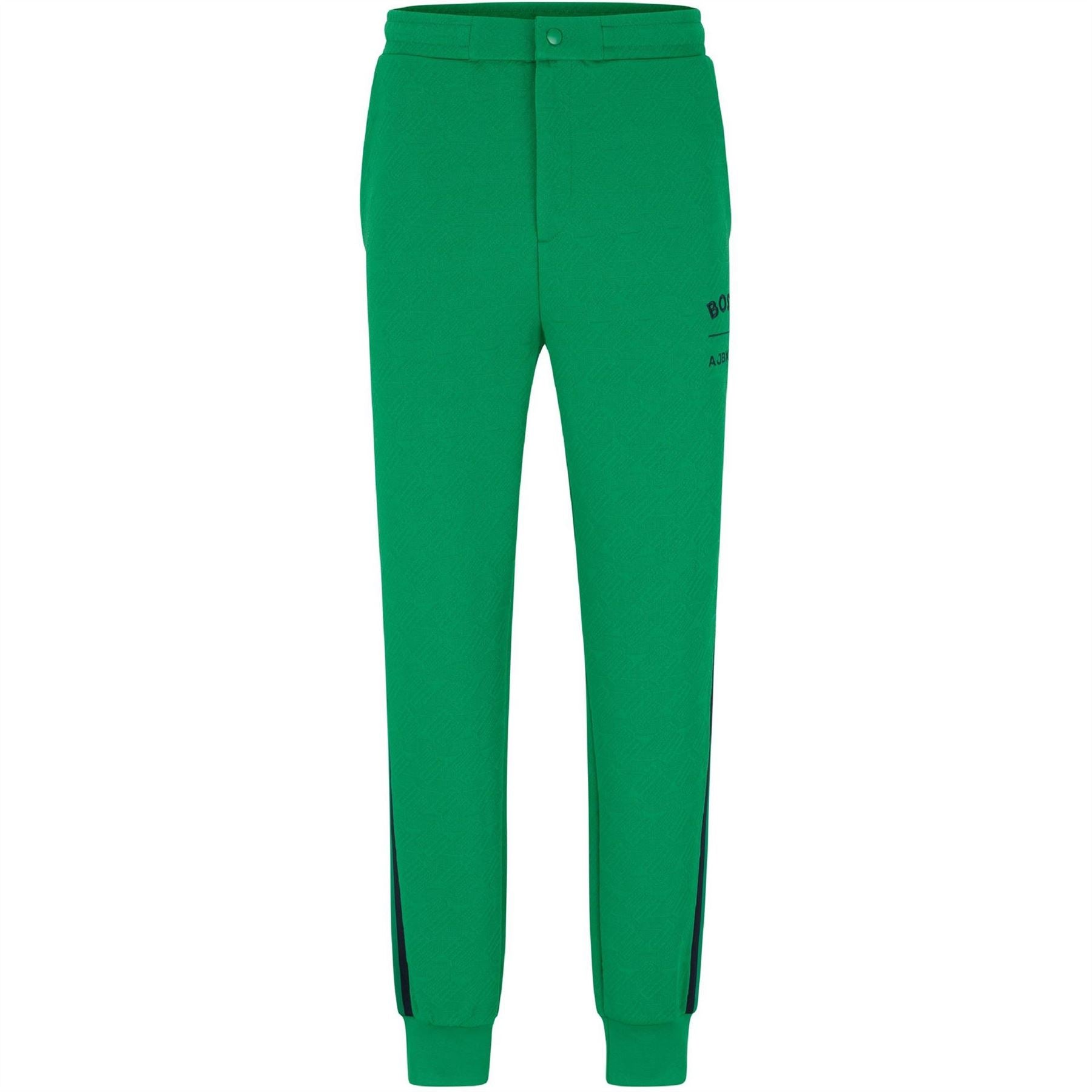 Boss Hover Solid Patterned Slim Joggers