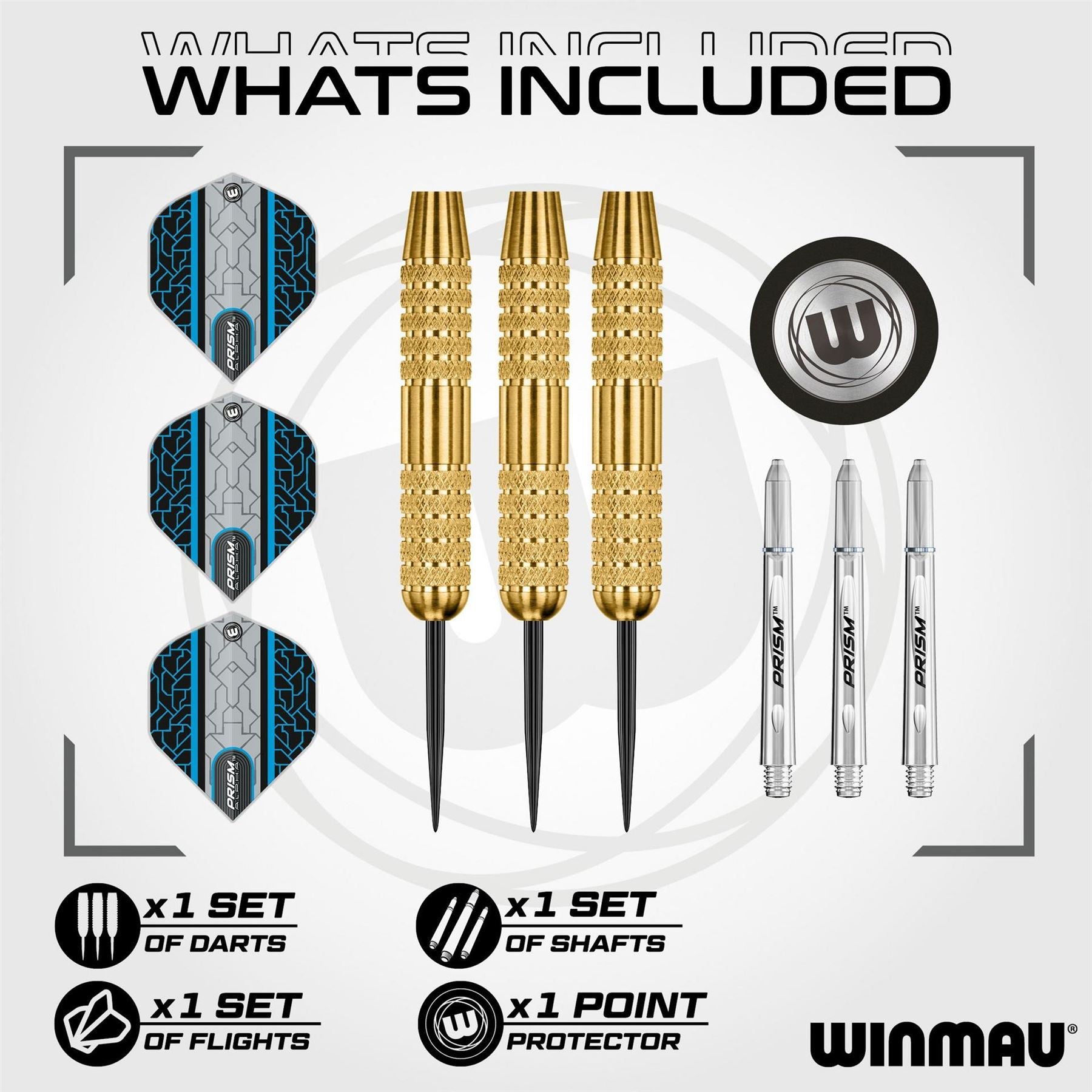Winmau Neutron Brass Darts