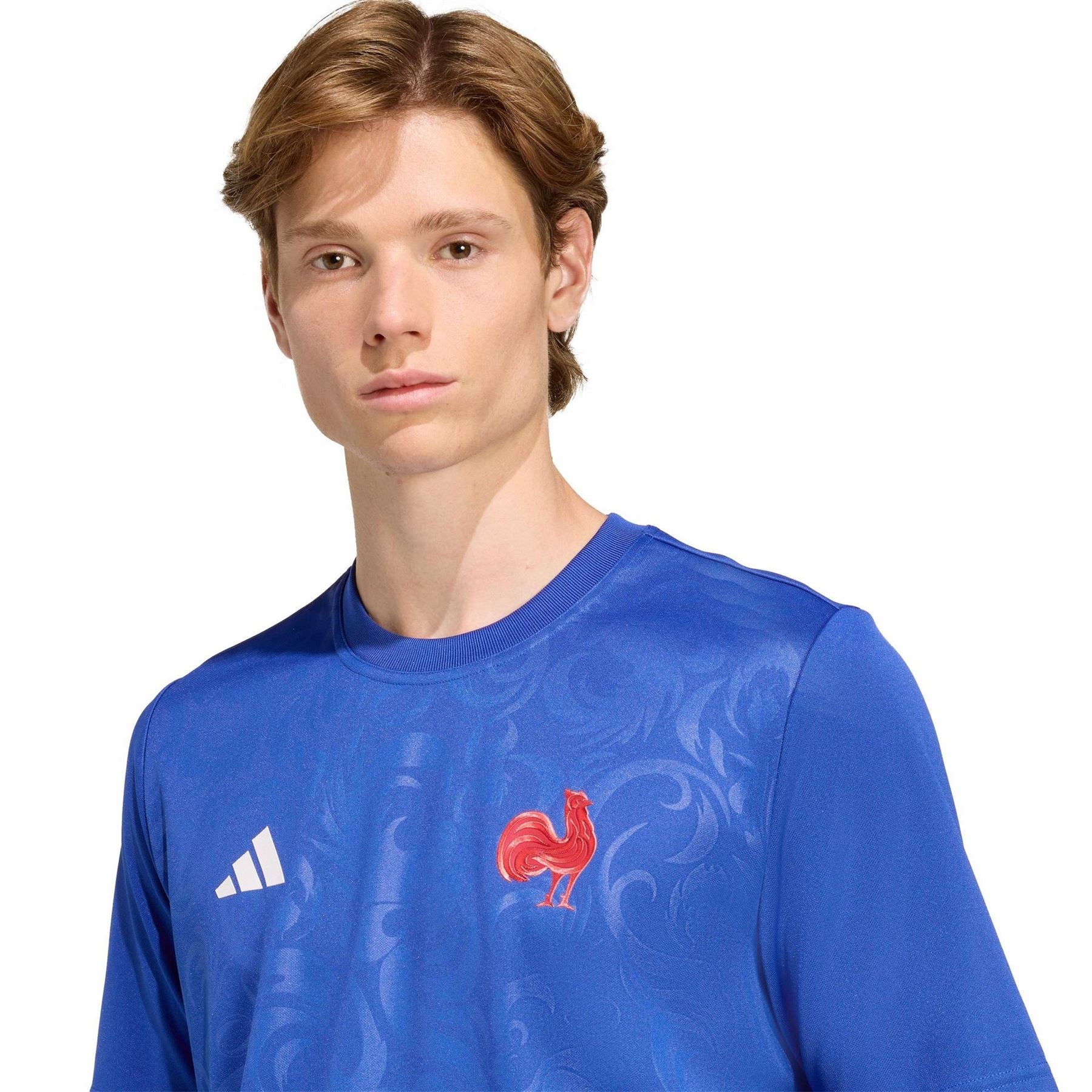 adidas France Rugby Supporter T-Shirt 2025 Adults