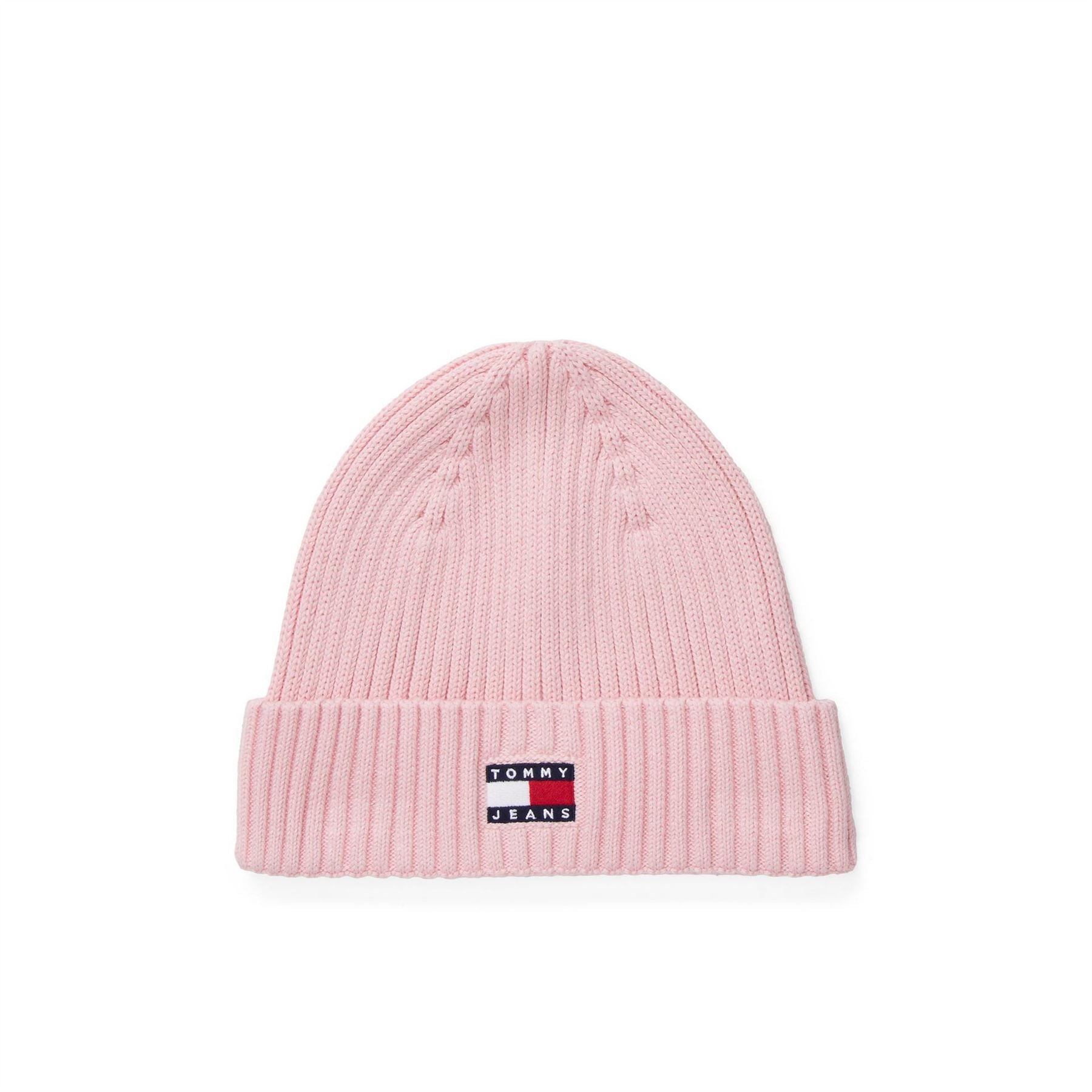 Tommy Jeans Flag Ribbed Knit Beanie
