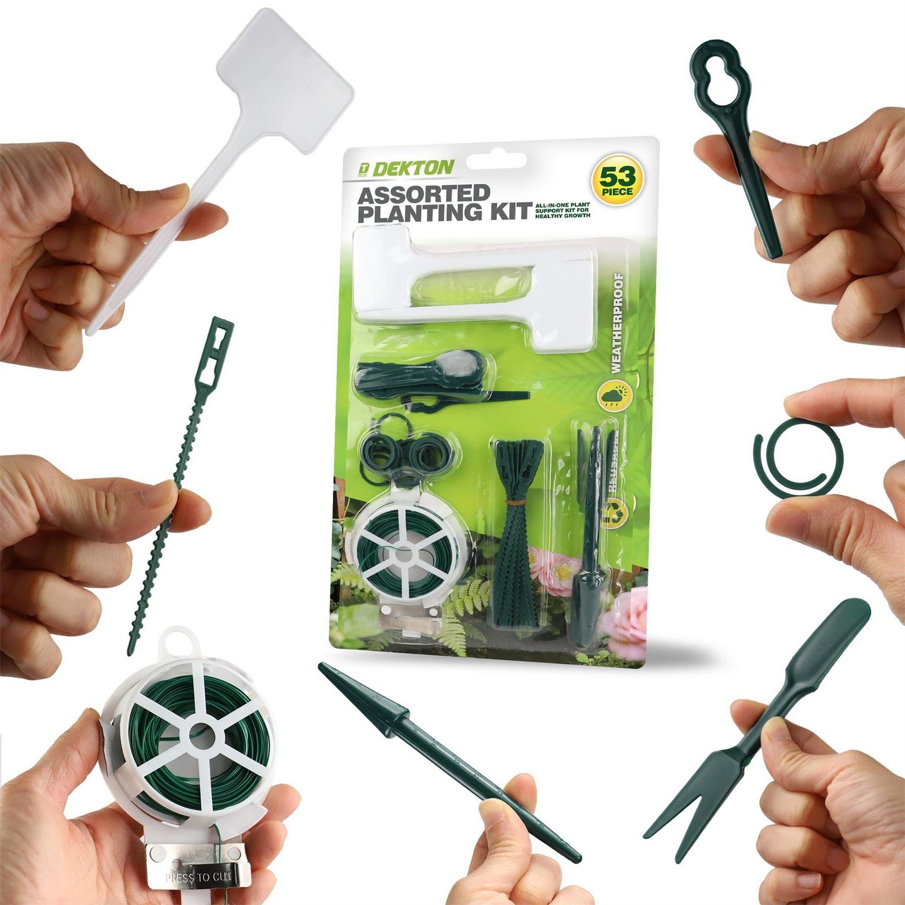 Dekton 53pc Assorted Planting Kit