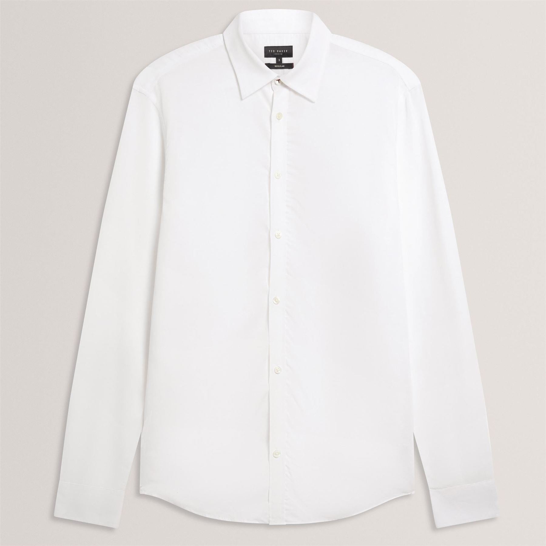 Ted Baker Baker LS Regular Fit Linen Shirt