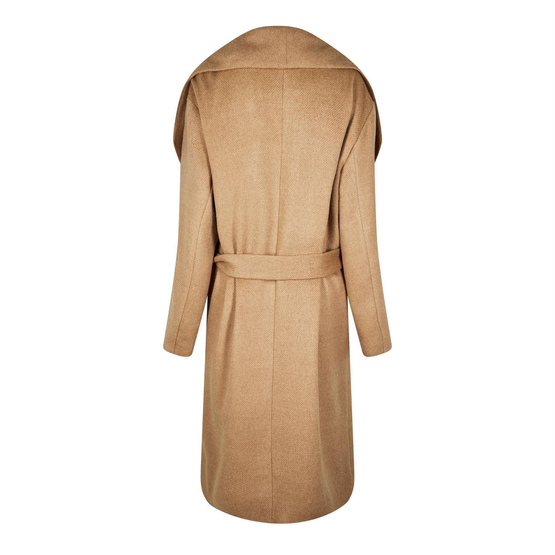Boss BOSS Caylina  Orange Knee Length Long Sleeve Overcoat