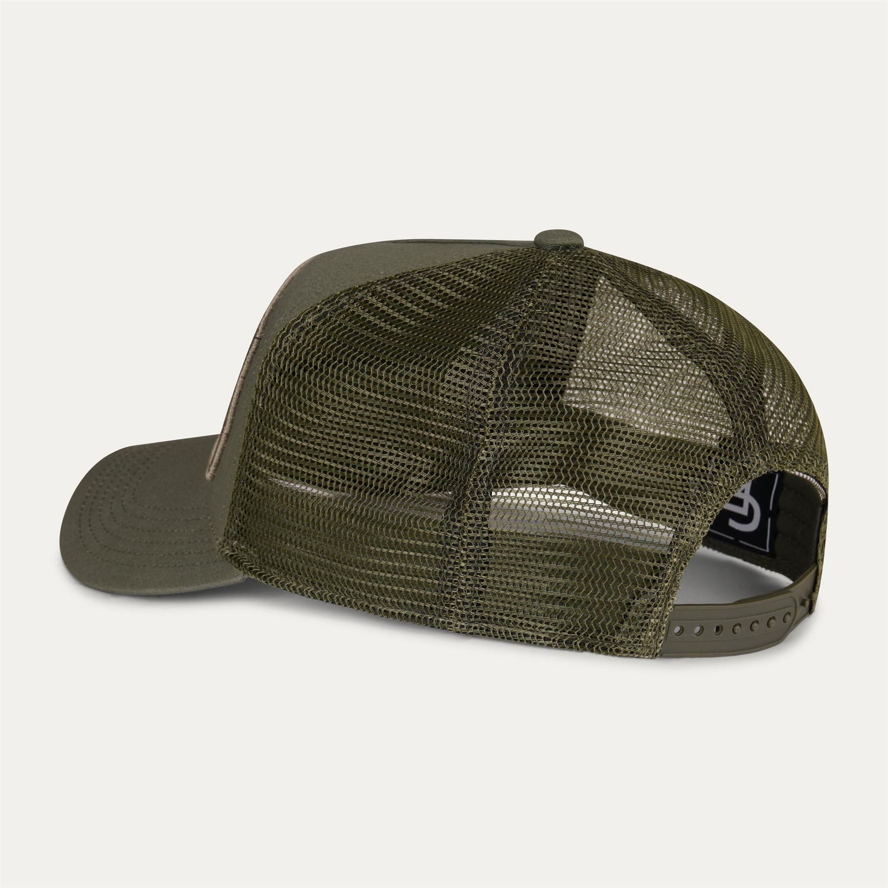 Christian Rose Ii Red Rose Plate Trucker Cap