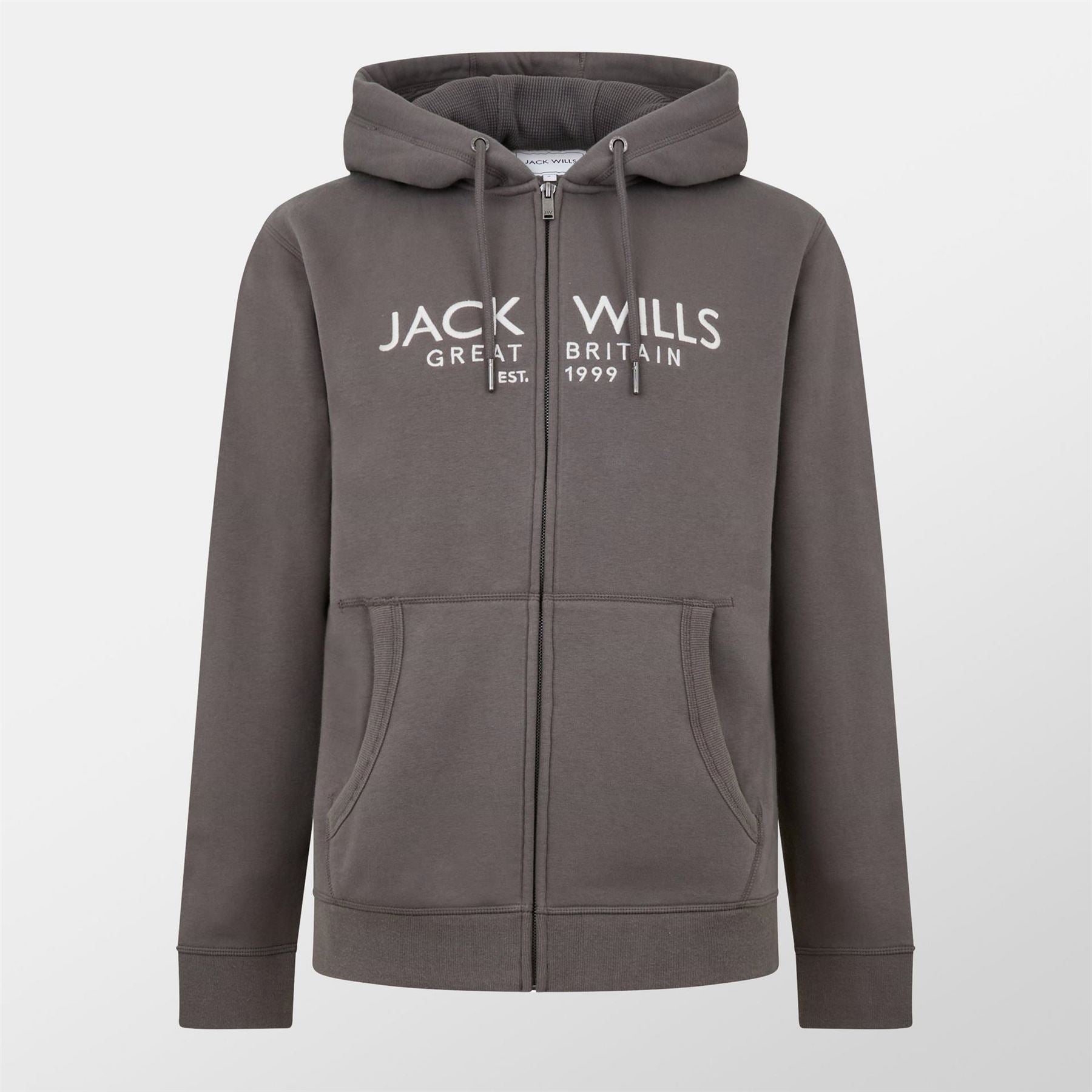 Jack Wills Mens Graphic Zip Hoodie