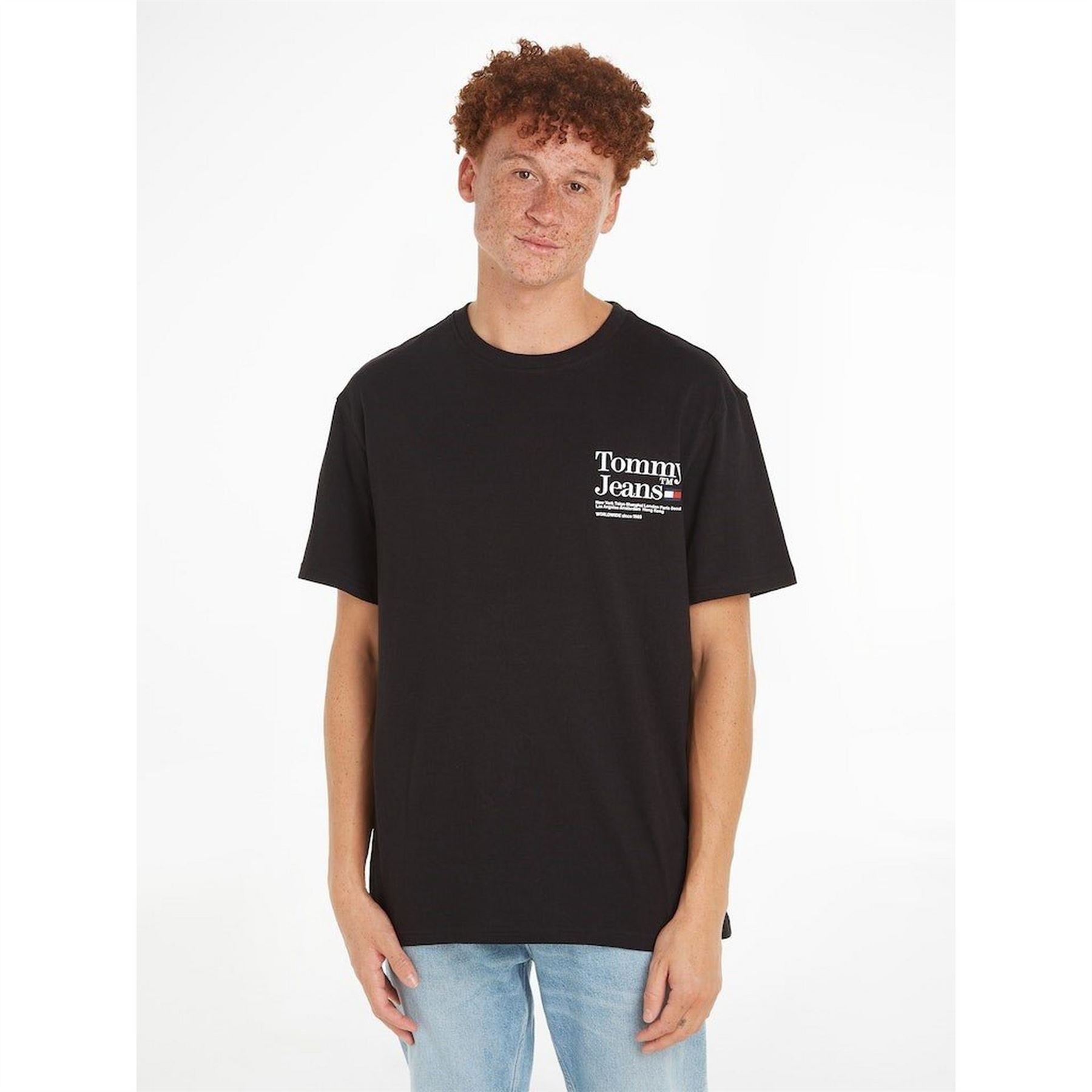 Tommy Jeans Timmy Regular Fit Crew Neck T-Shirt