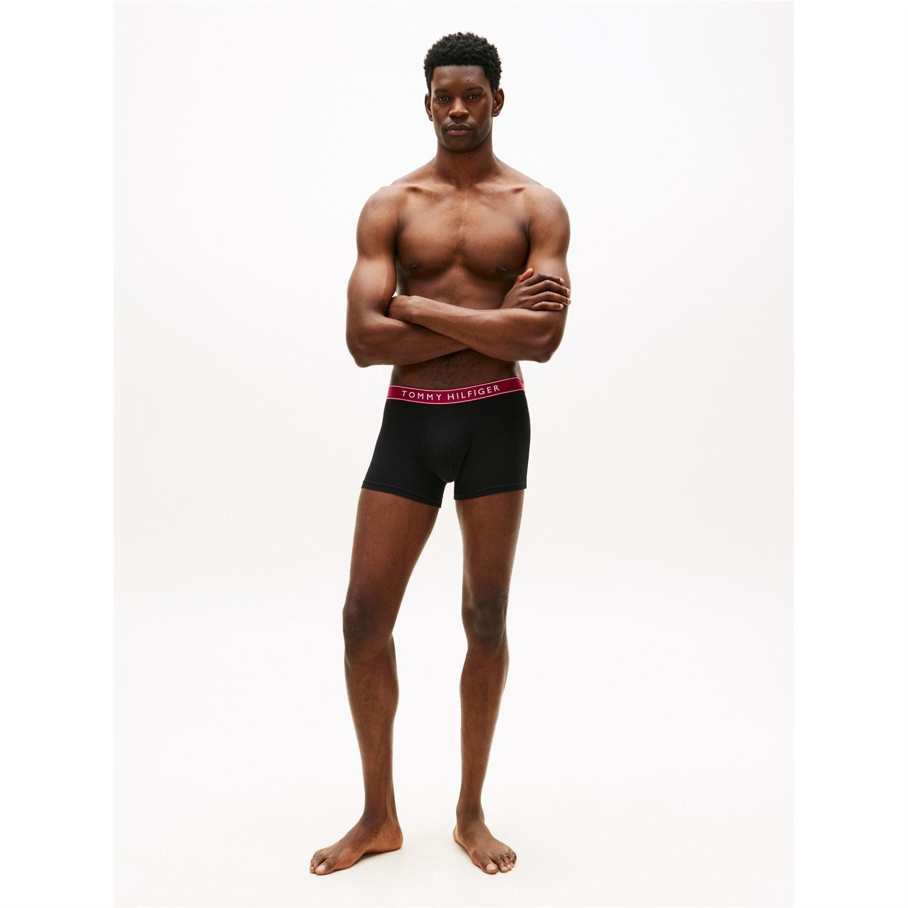 Tommy Hilfiger Pack Essential Logo Waistband Trunks