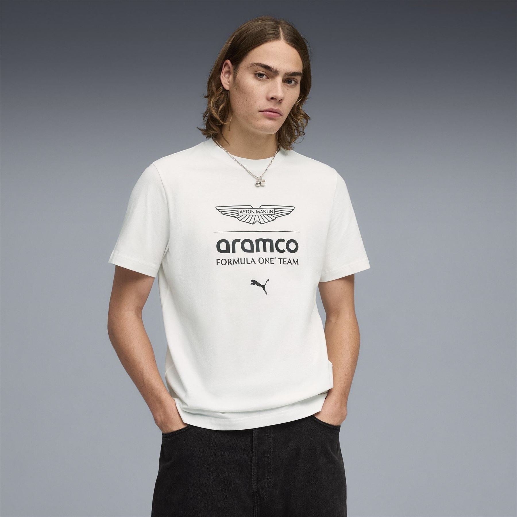 Puma Mens X Aston Martin F1® Team Essentials Tee
