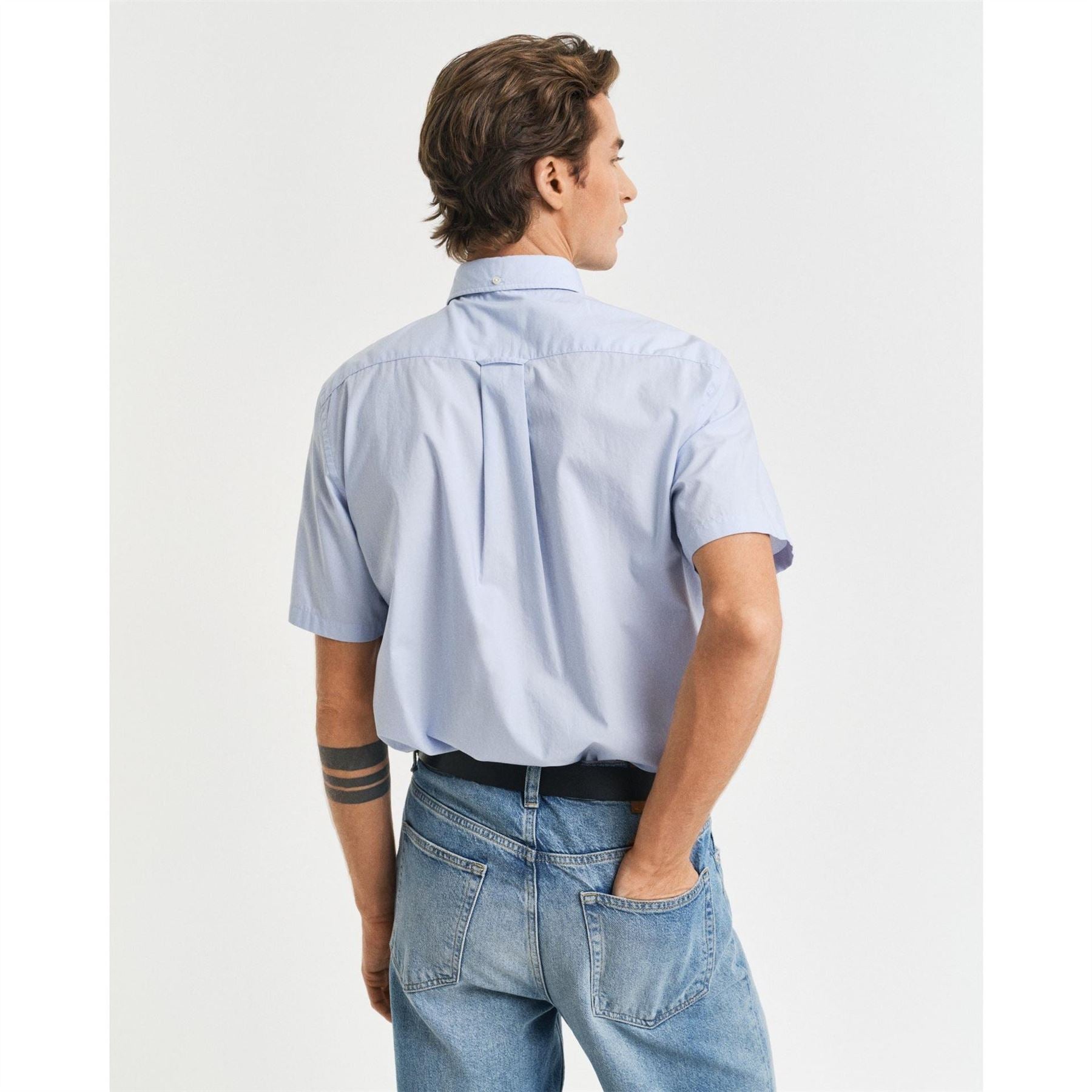 Gant Fit Classic Poplin Short Sleeve Shirt