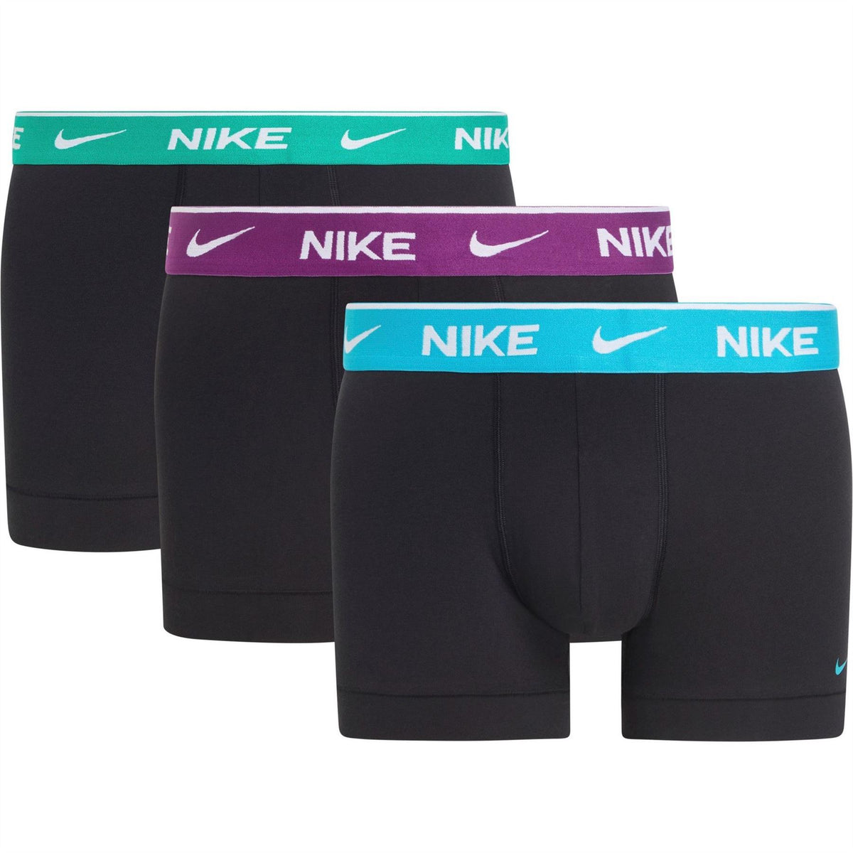 Nike Mens 3 Pack Everyday Cotton Trunks