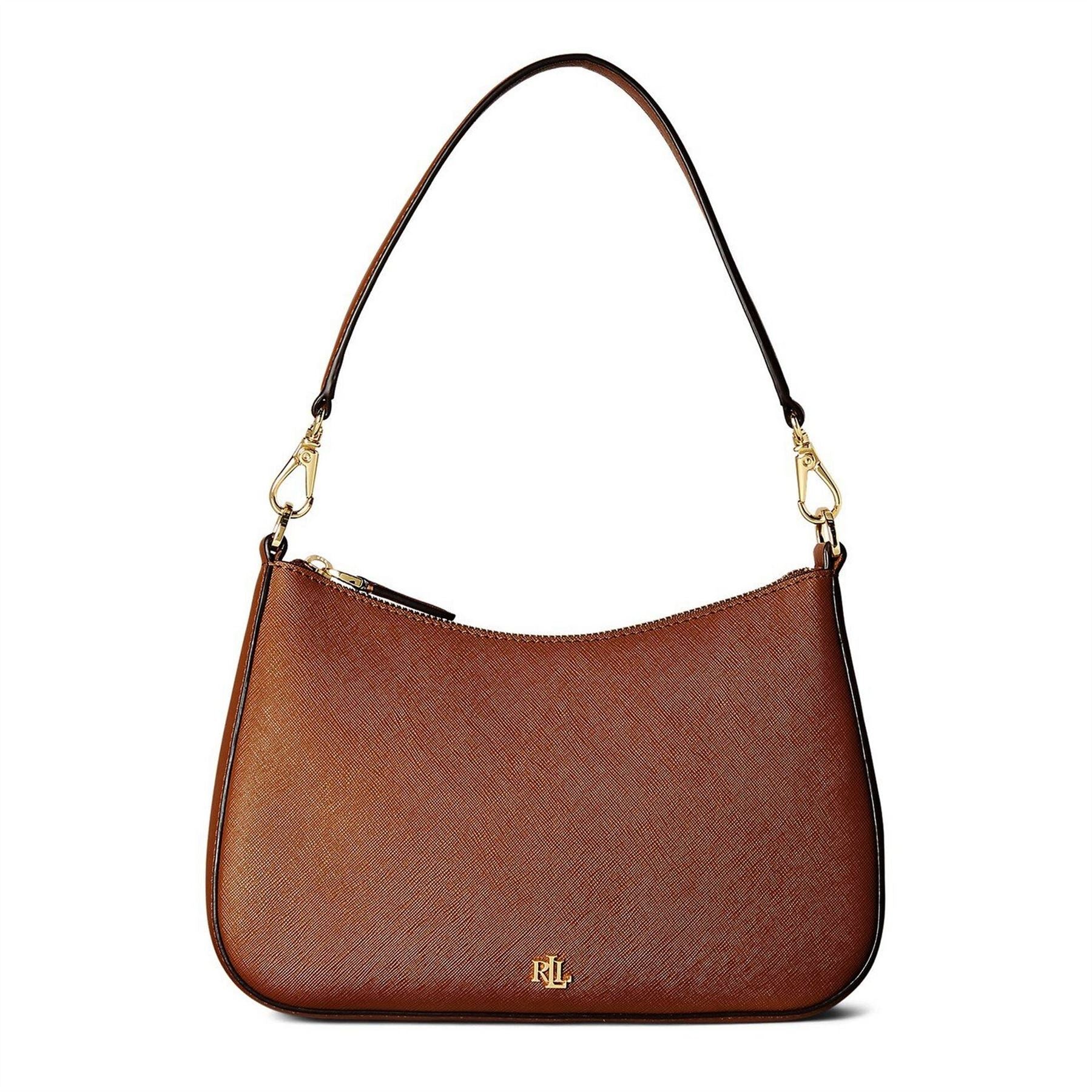 Lauren by Ralph Lauren Danni Leather Shoulder Bag