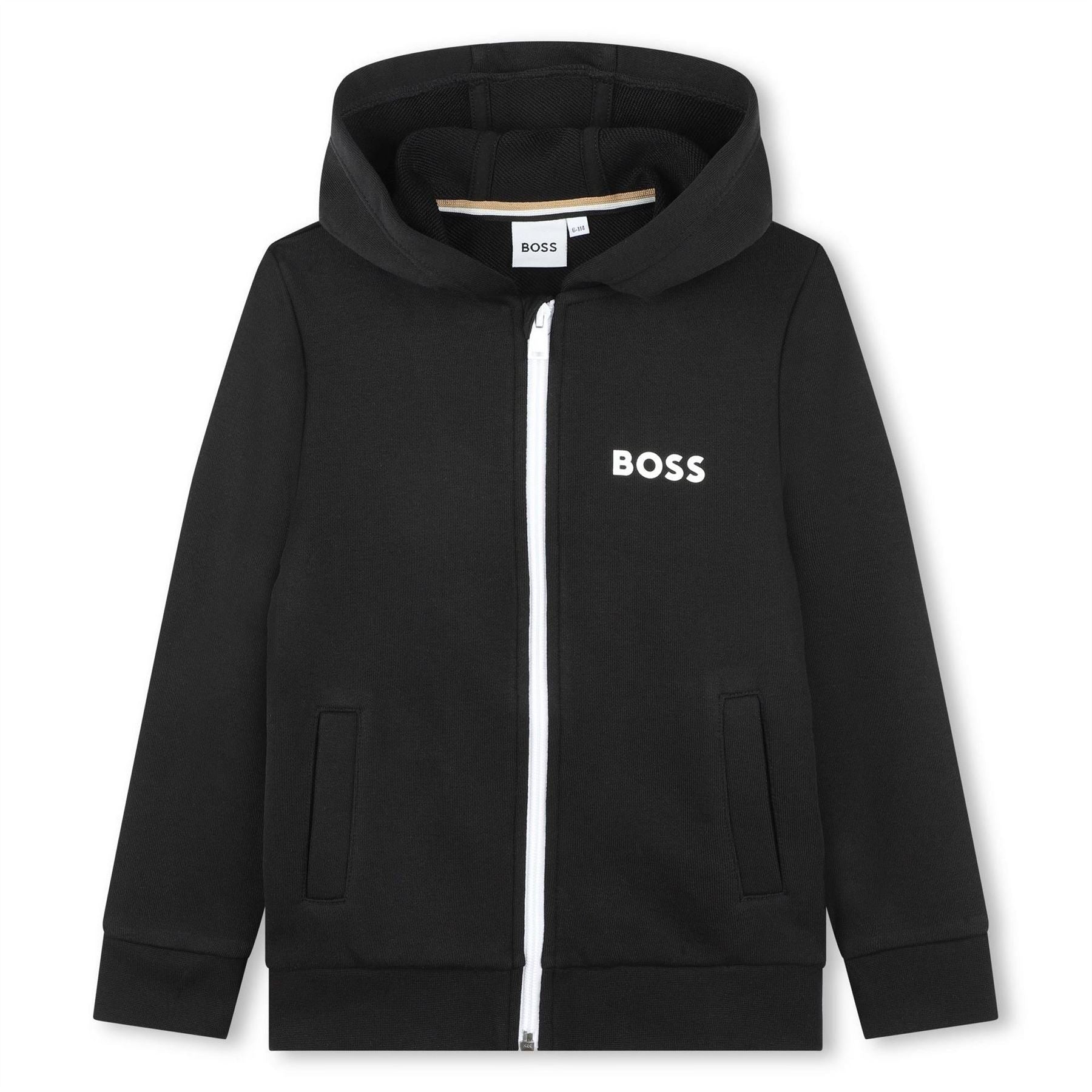 Boss Small Logo Full Zip Hoodie