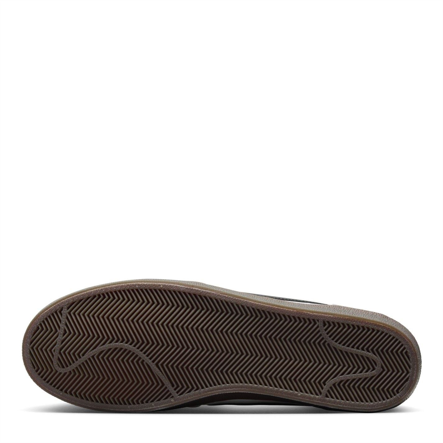 Nike Leather Low Top Flat Heel Sneakers