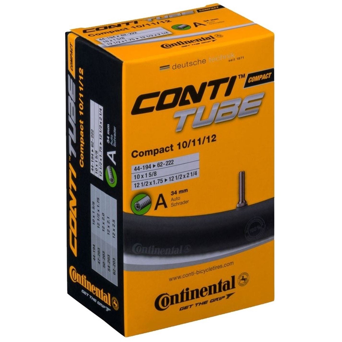 Continental Cpct10 44 62 Bike Tube Junior