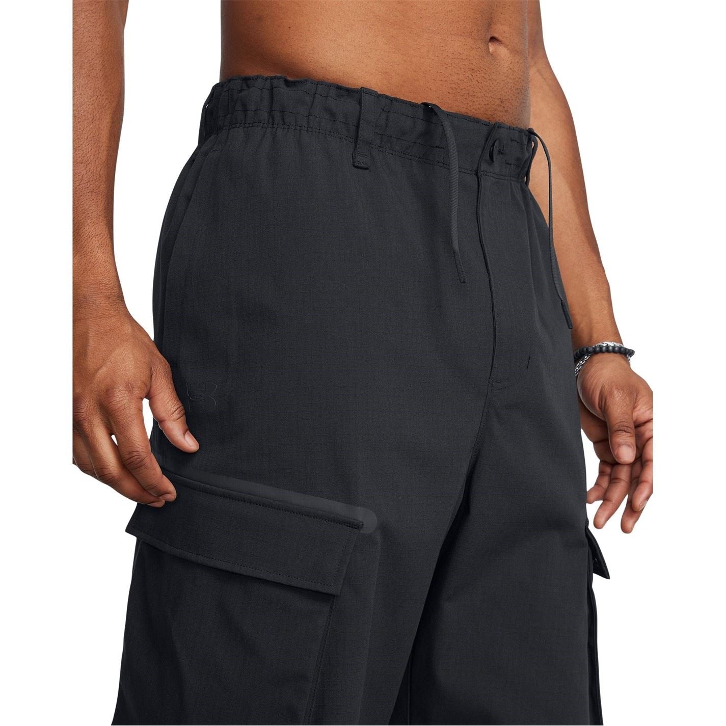 Under Armour Solid Patterned Wide Leg Utility Cargo