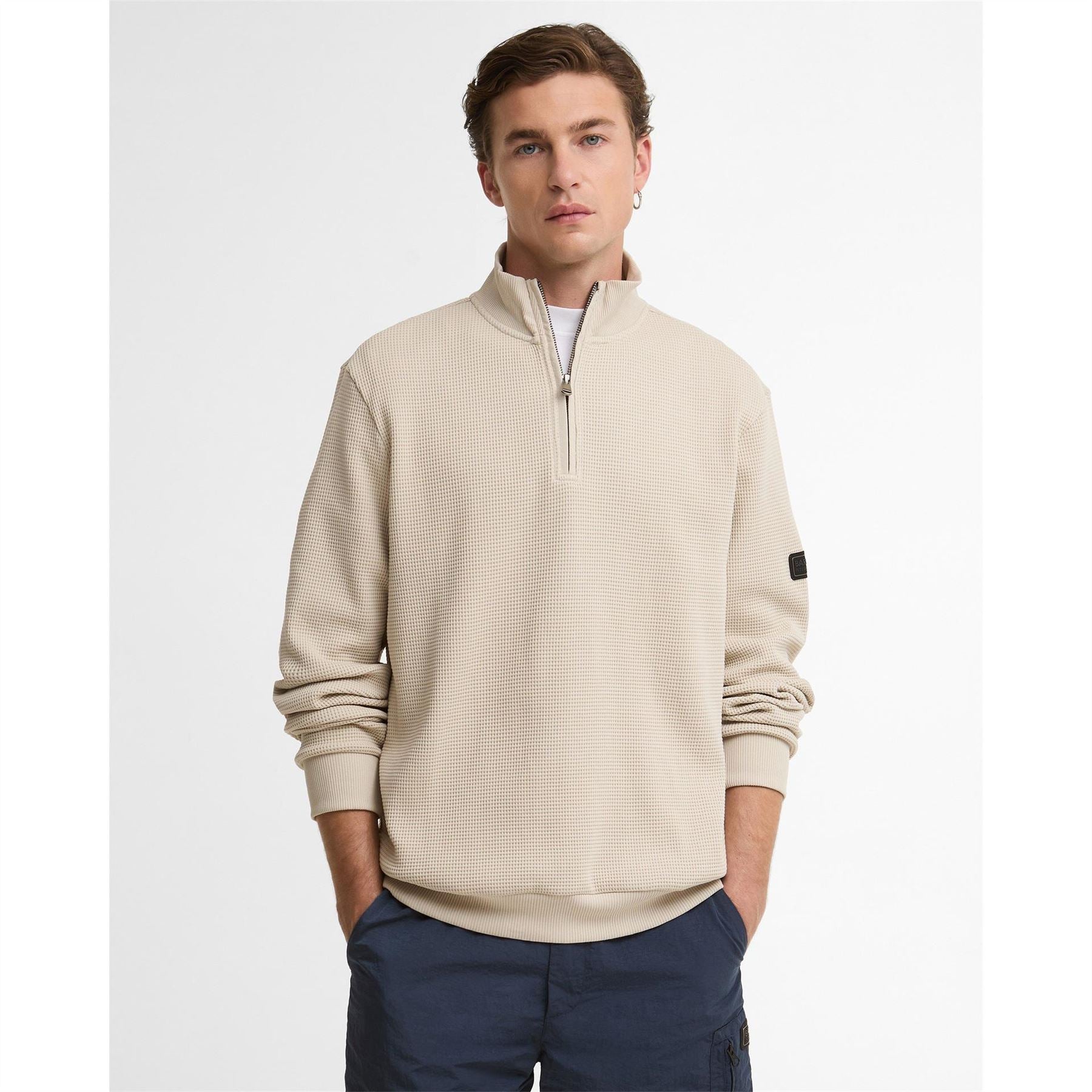 Barbour International Quarter Zip Fleece