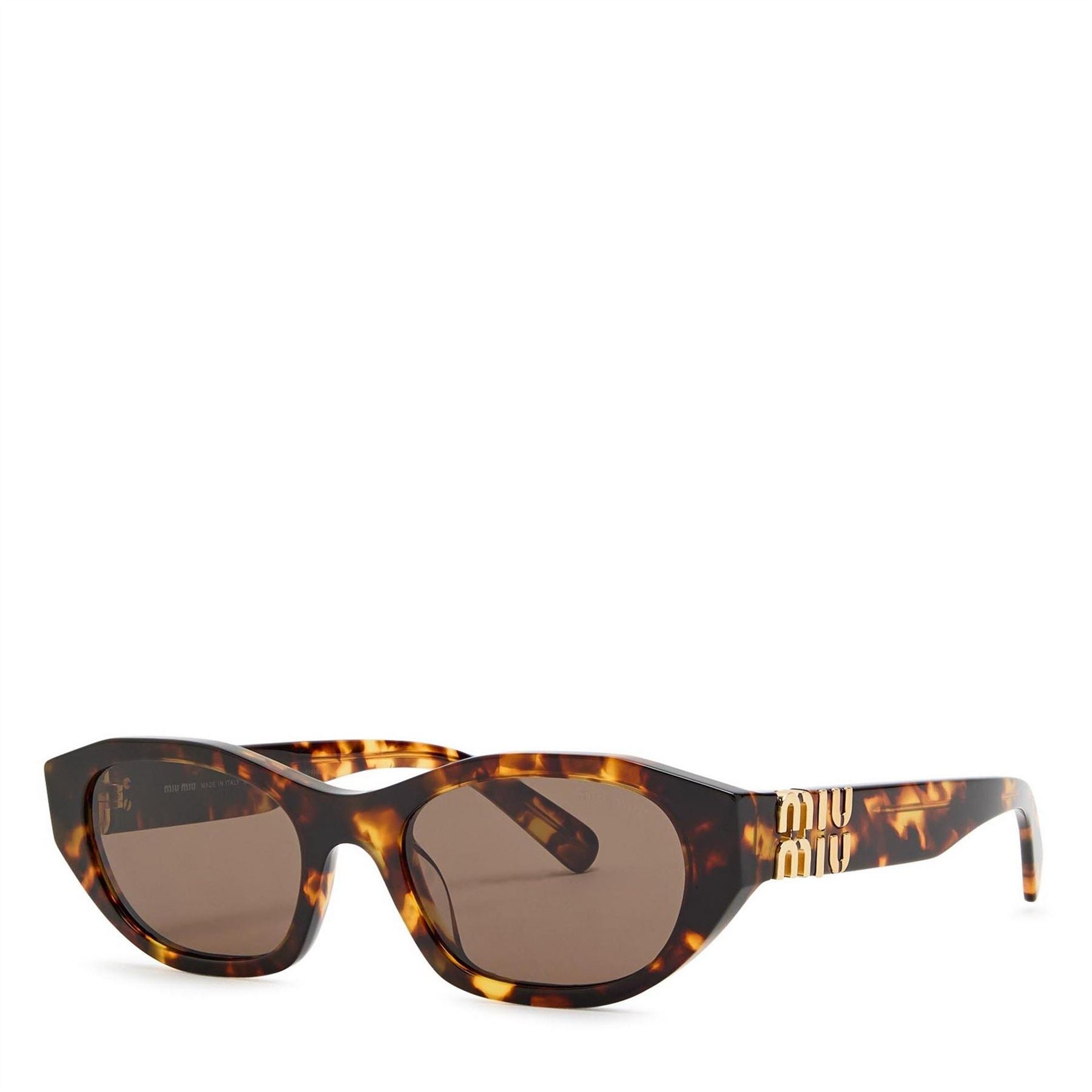 Miu Miu Miu Cateye Logo Detai