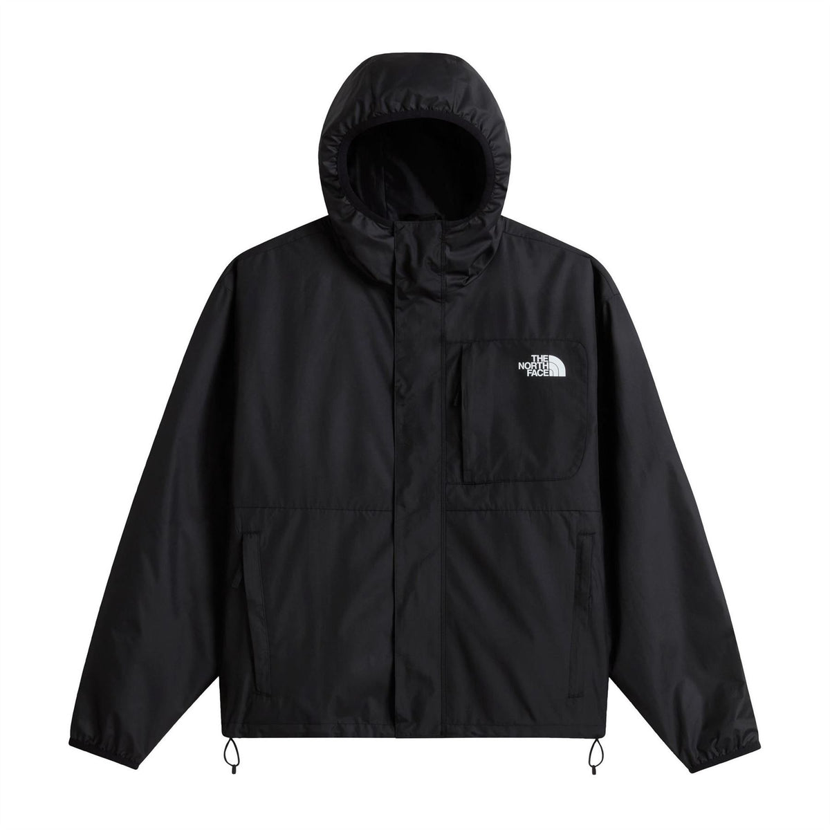 The North Face Nuketo Color Block Hooded Snap Button Softshell Windbreaker