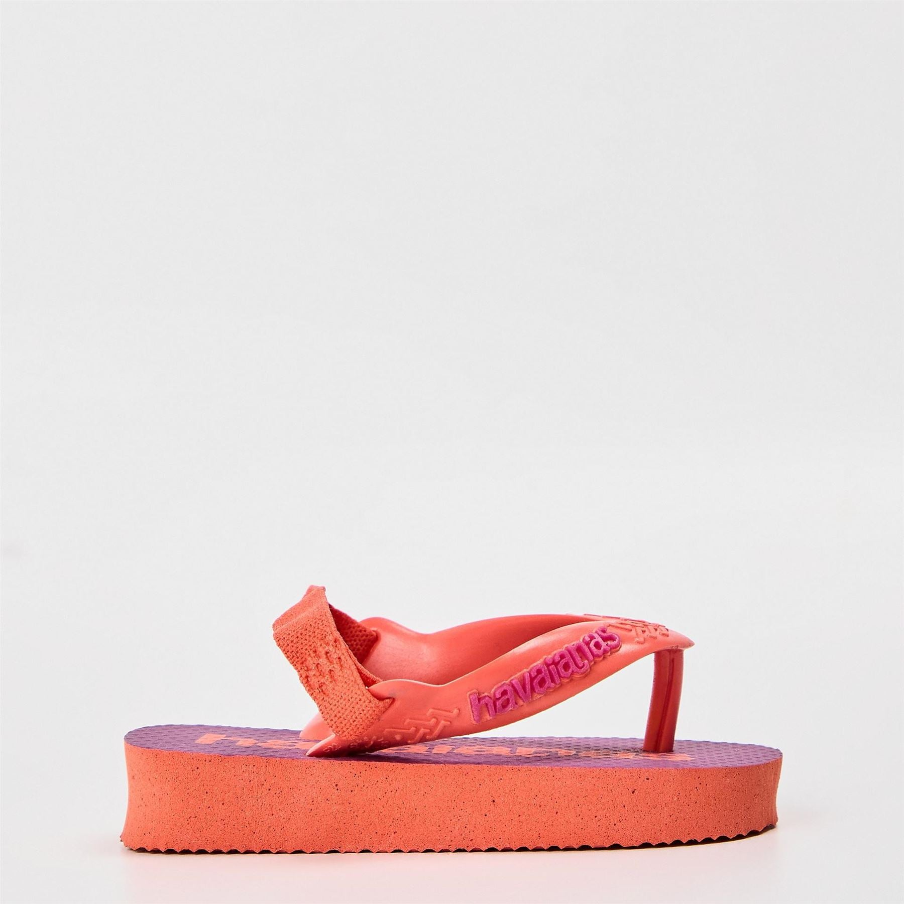 Havaianas Hav. Baby Logomania Salmon 17 18 Flip Flops Unisex Kids