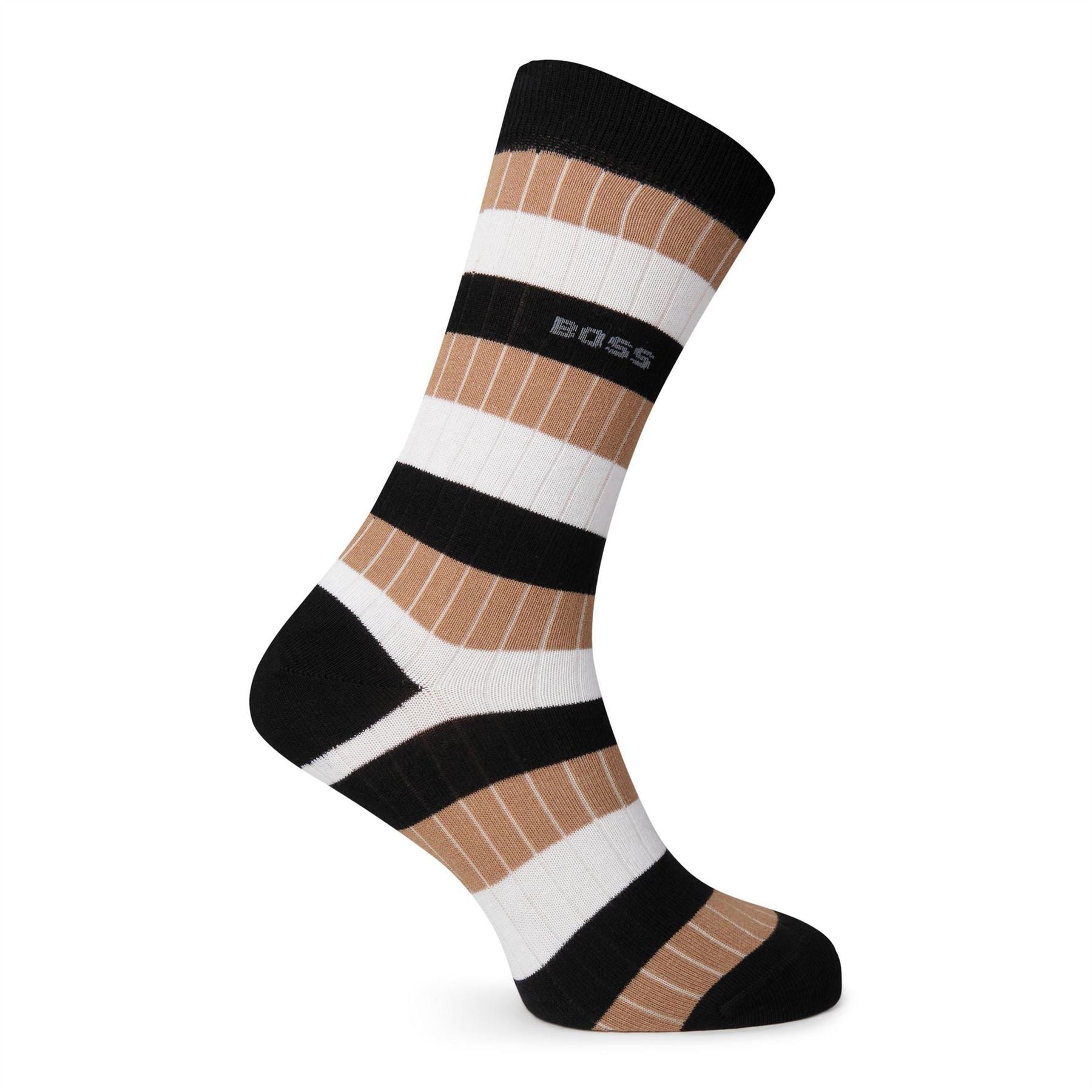 Boss 3 Pack Fine Rib Crew Socks
