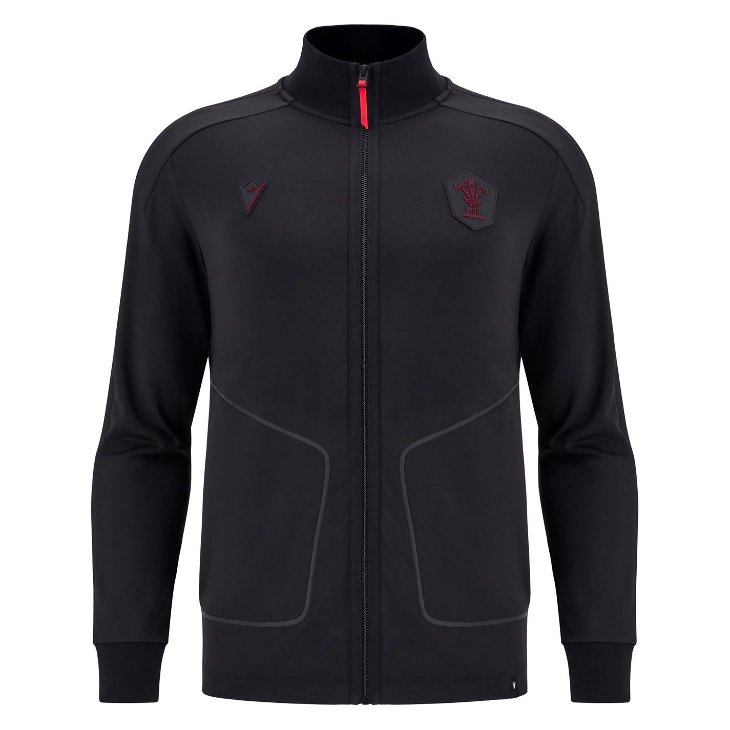 Macron Wales Rugby Anthem Jacket 2025 Adults