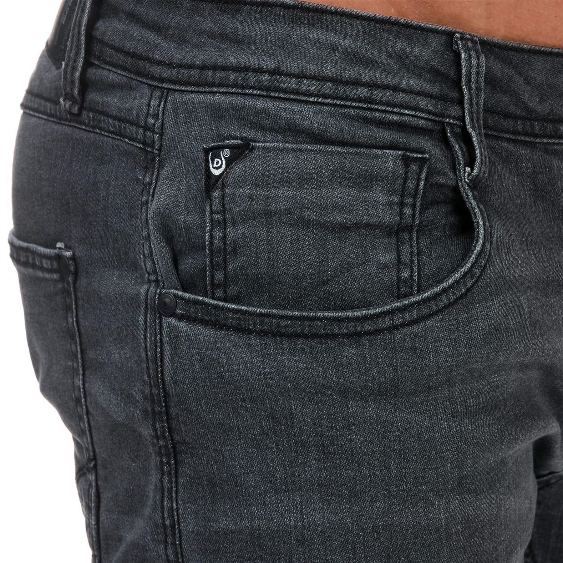 Duck and Cover Maylead Grey Wash Slim Fit Jean