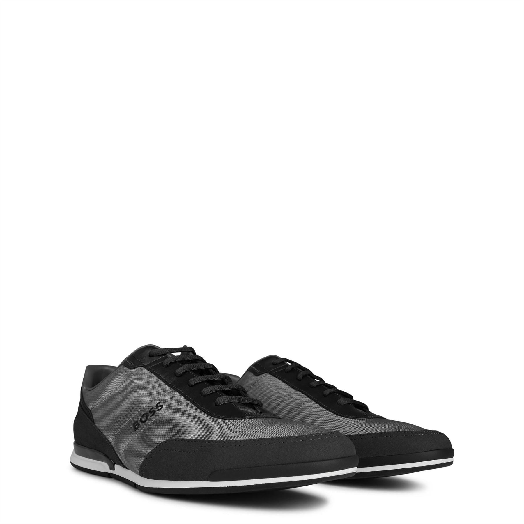 Boss Saturn Low Top Everyday Trainers With Technical Mesh