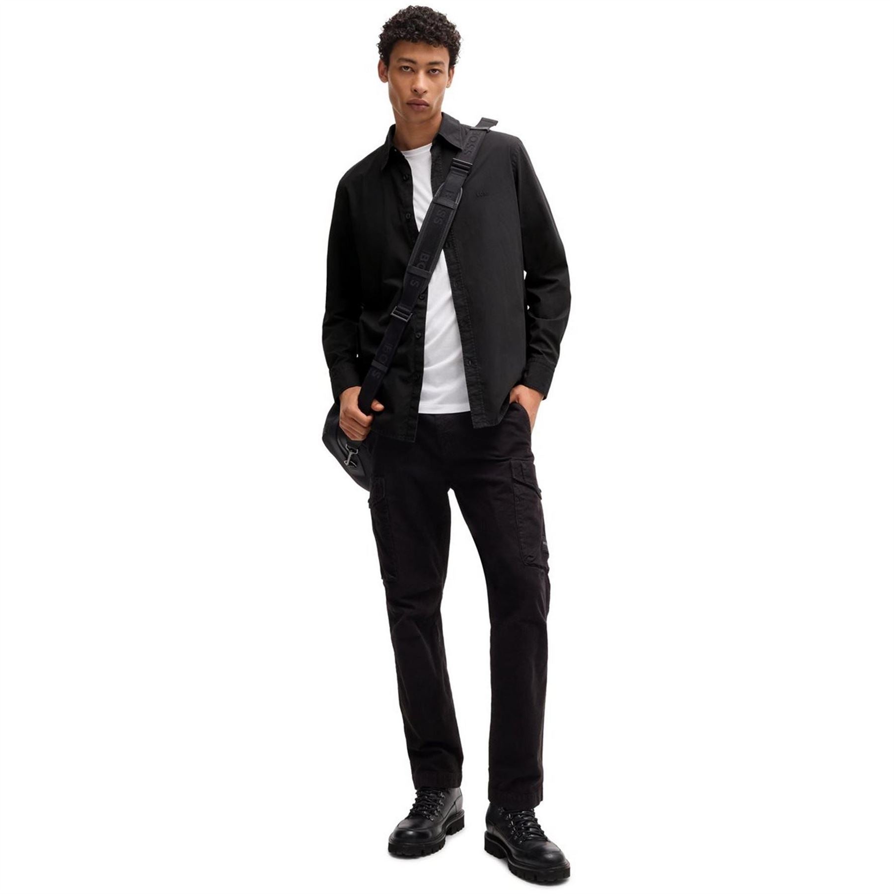 Boss Relegant 6 M Plain Long Sleeve Shirt