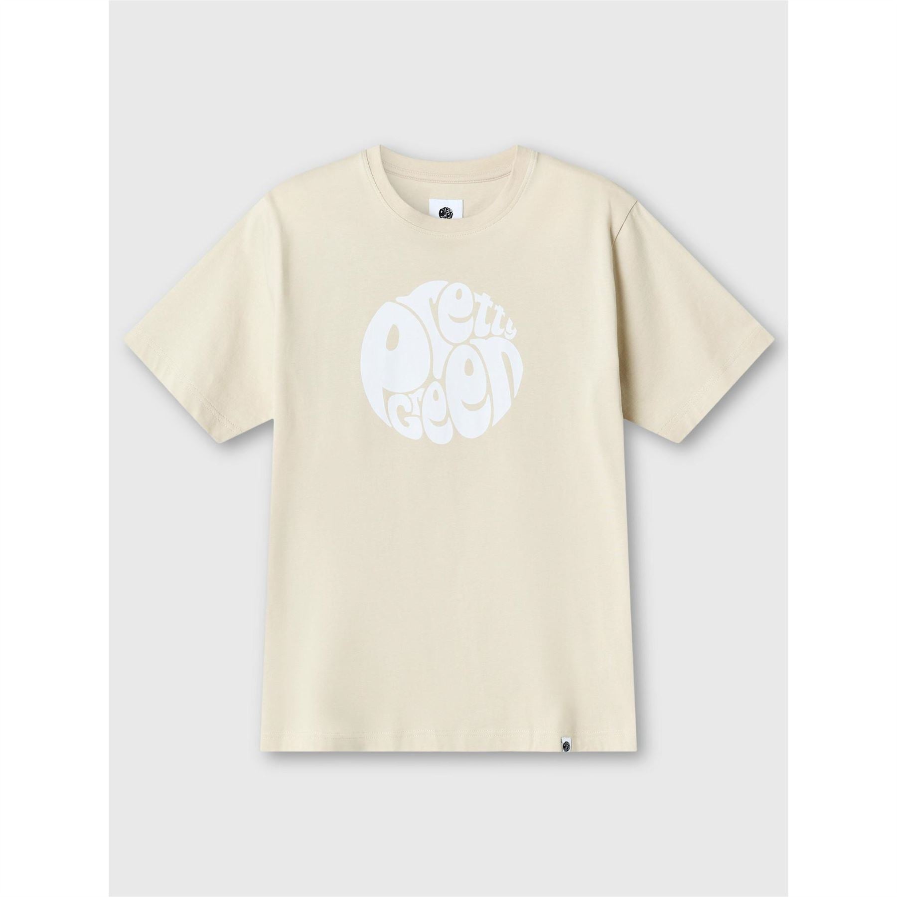 Pretty Green Logo Print Crew Neck Short Sleeve T-Shirt