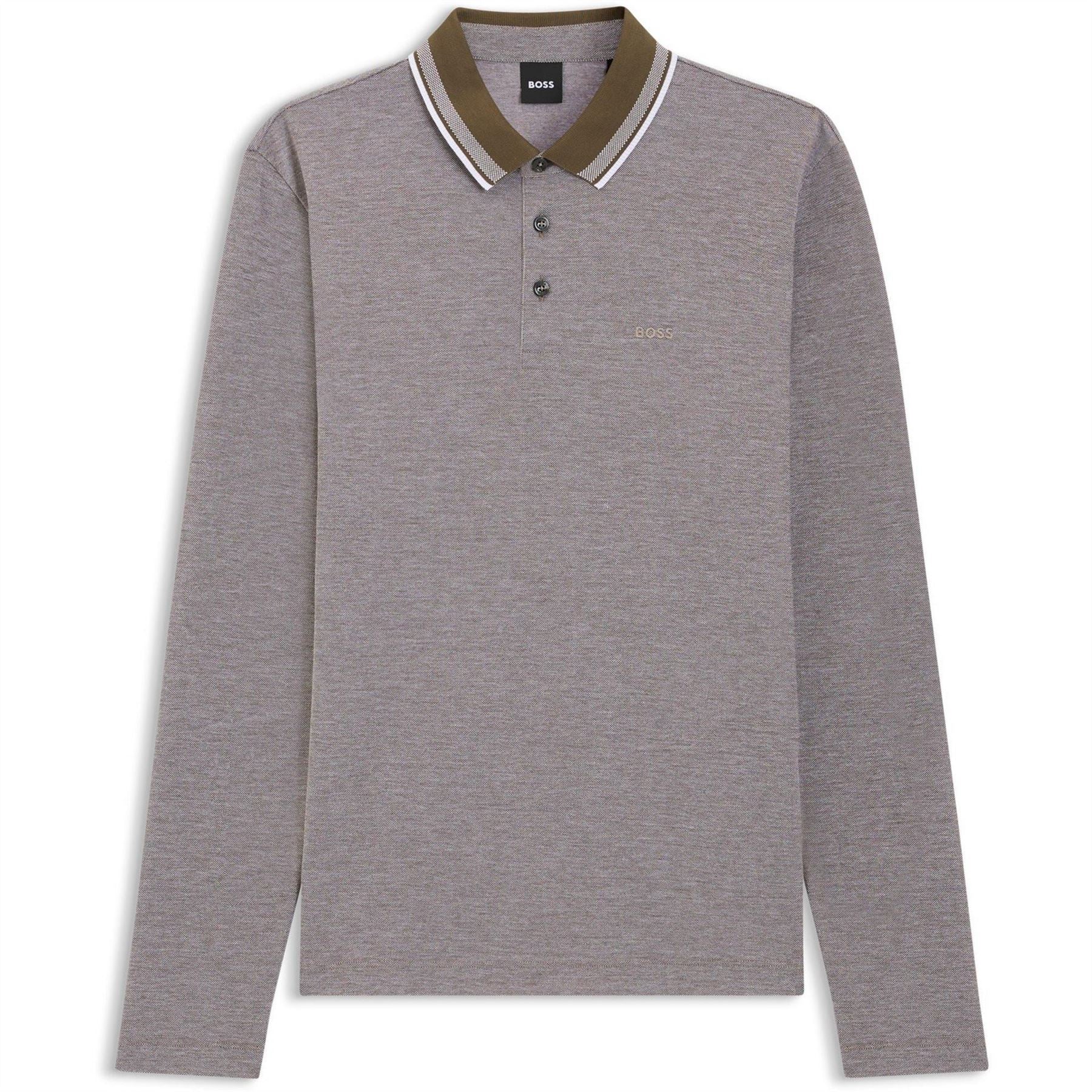 Boss Long Sleeve Polo Shirt