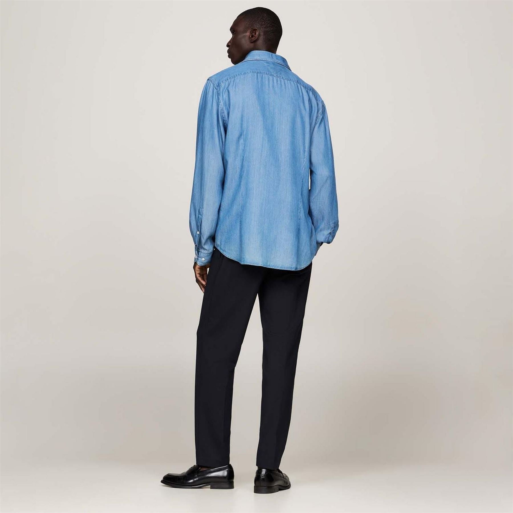 Tommy Hilfiger Casual Slim Fit Denim Shirt