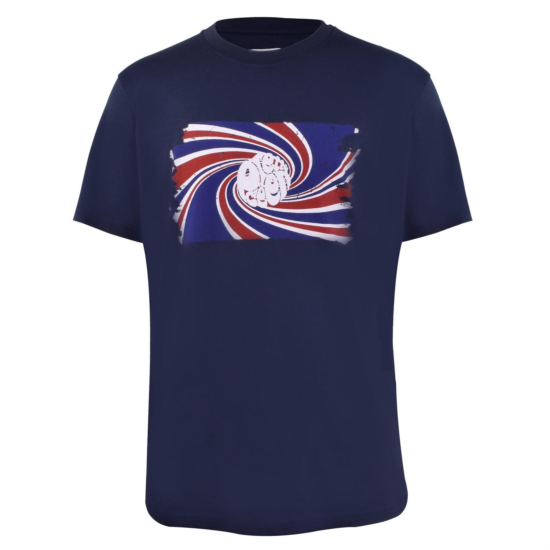 Pretty Green Icon Swirl Crew Neck Regular Fit T-Shirt