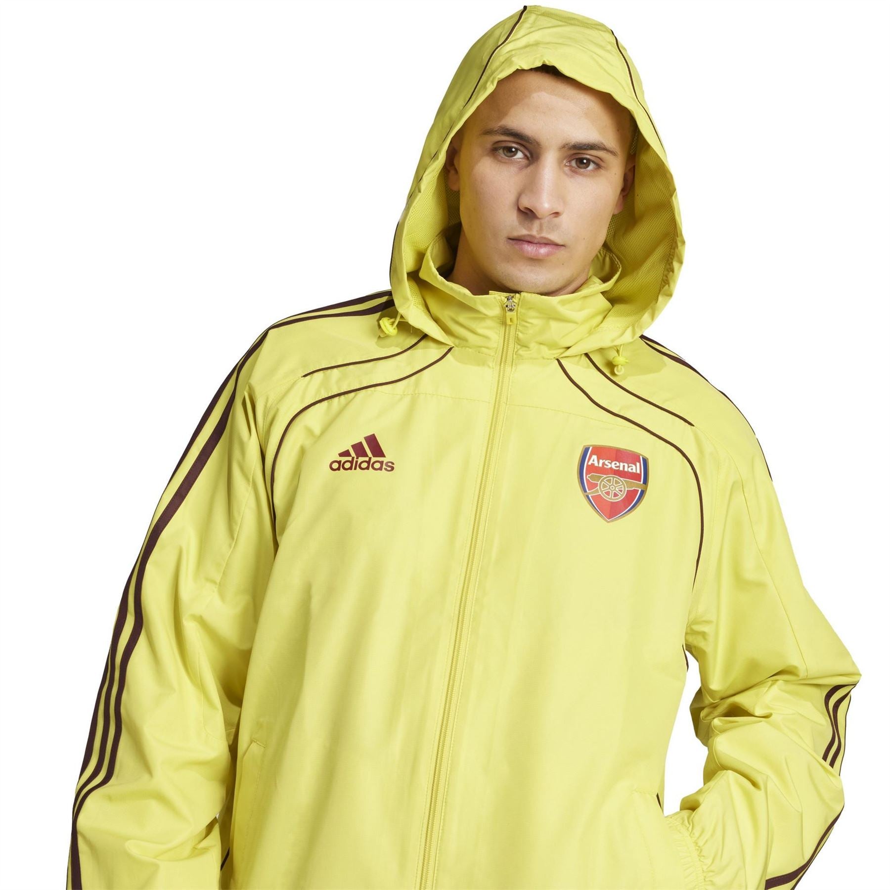 adidas Mens Arsenal Ubackpack Windbreaker 24 25