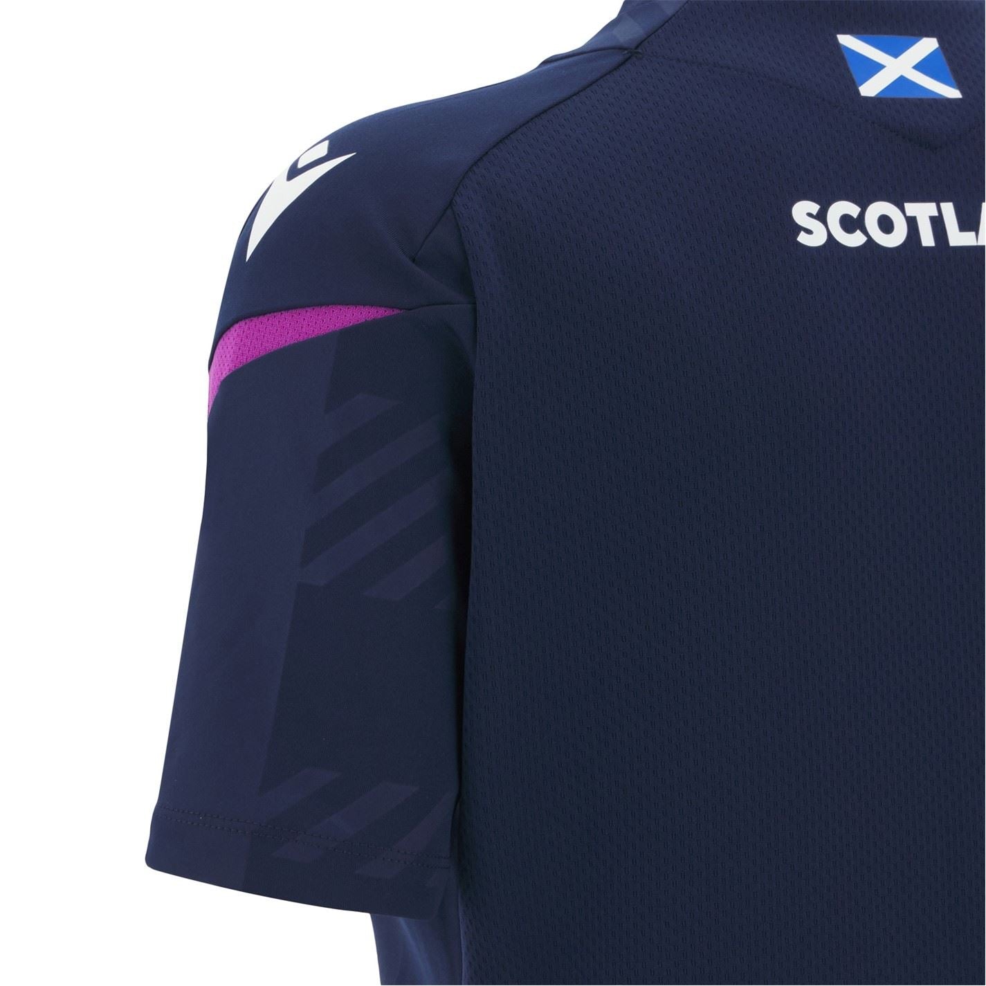 Macron Womens Scotland Rugby Training Shirt 2025