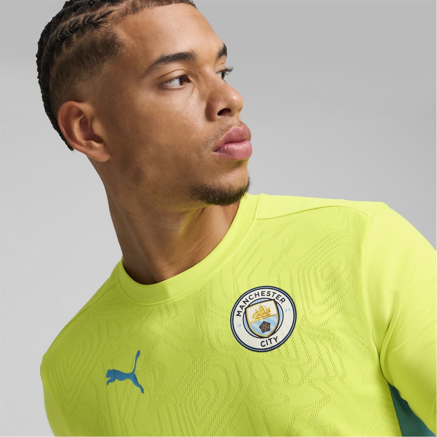Puma Manchester City Fc Training Shirt 2024 2025 Adults