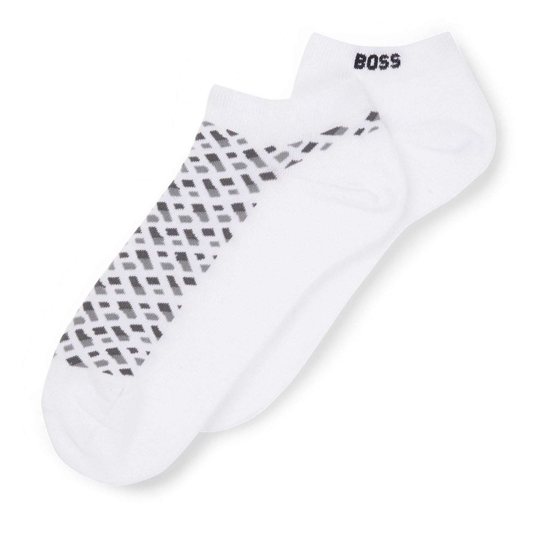 Boss BOSS Bodywear 2 Pack Ankle Socks with Logo Detail
